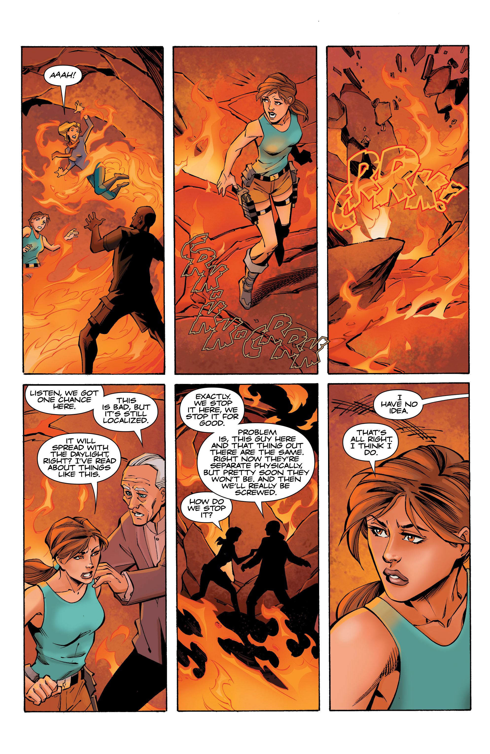 Read online Lara Croft and the Frozen Omen comic -  Issue #5 - 21