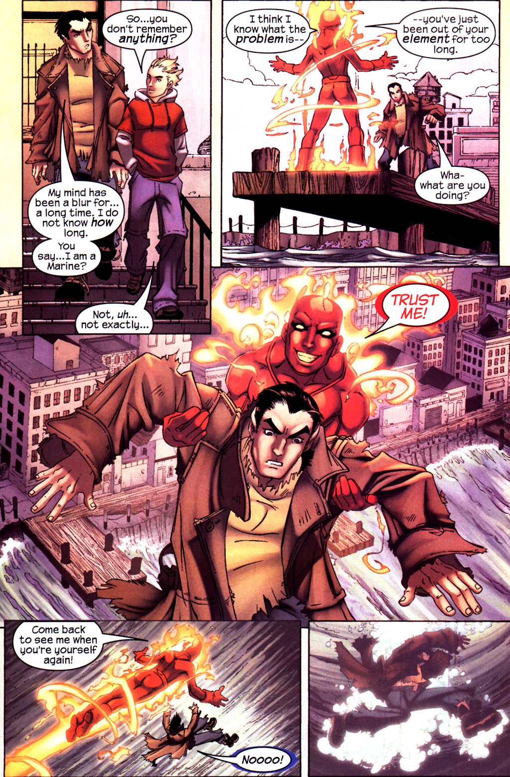 Read online Marvel Age Fantastic Four comic -  Issue #4 - 7