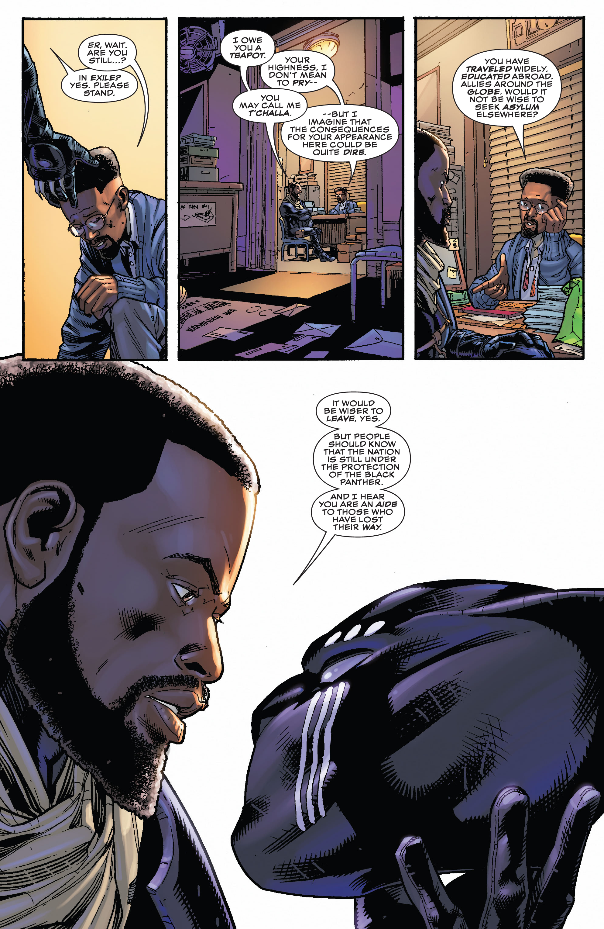 Read online Black Panther (2023) comic -  Issue #1 - 25