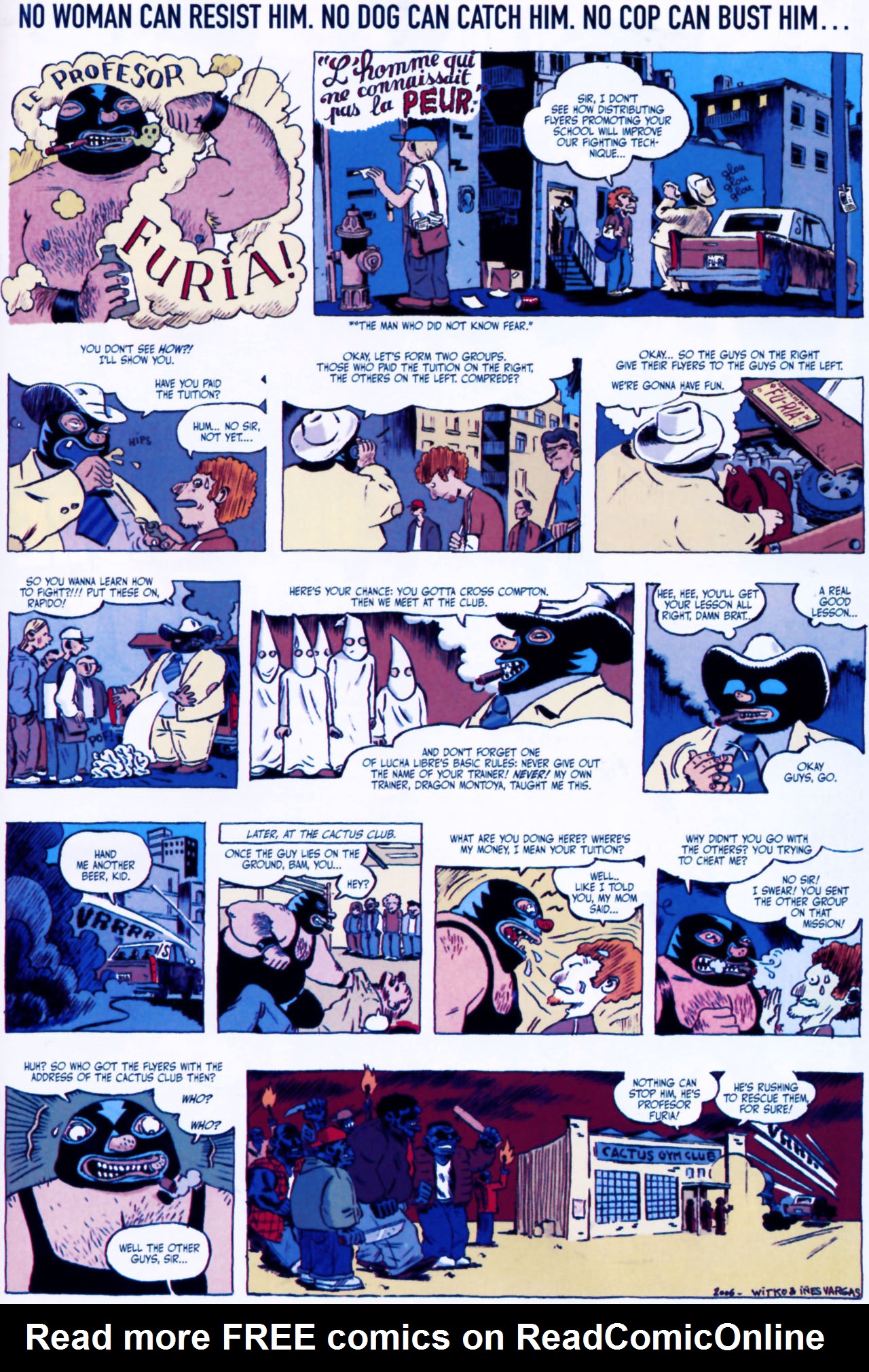 Read online Lucha Libre comic -  Issue #1 - 34