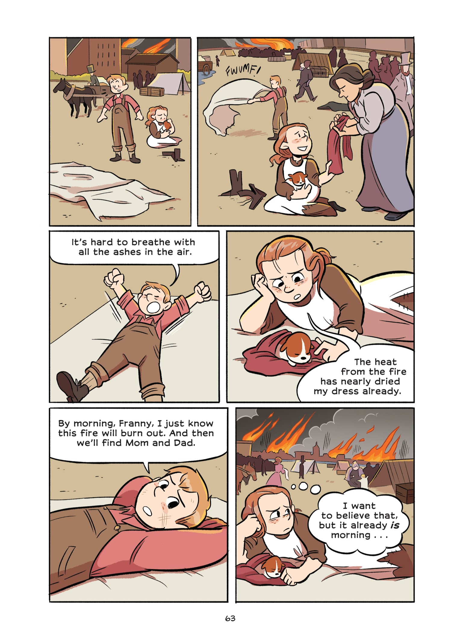 Read online History Comics comic -  Issue # The Great Chicago Fire: Rising From the Ashes - 72