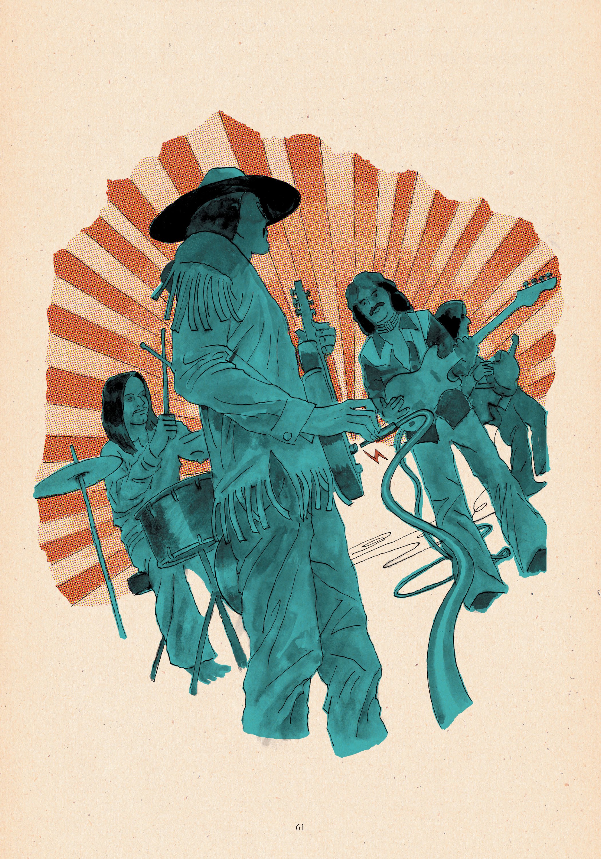 Read online Redbone: The True Story of A Native American Rock Band comic -  Issue # TPB - 53