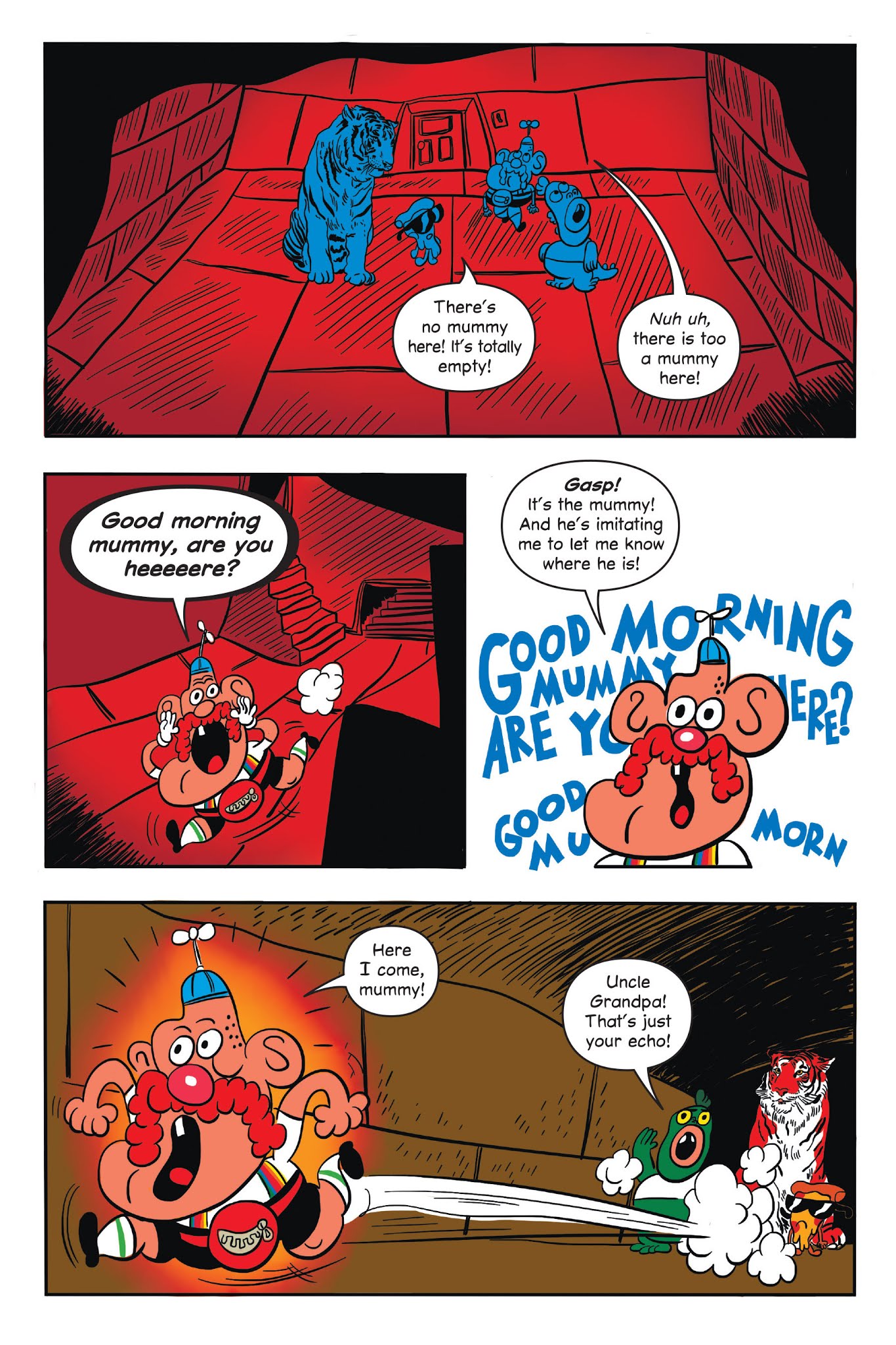 Read online Uncle Grandpa and the Time Casserole comic -  Issue # TPB - 84