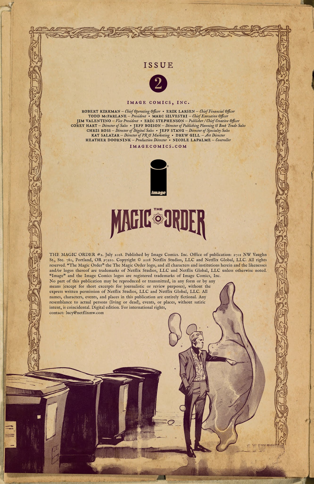 Read online The Magic Order comic -  Issue #2 - 2