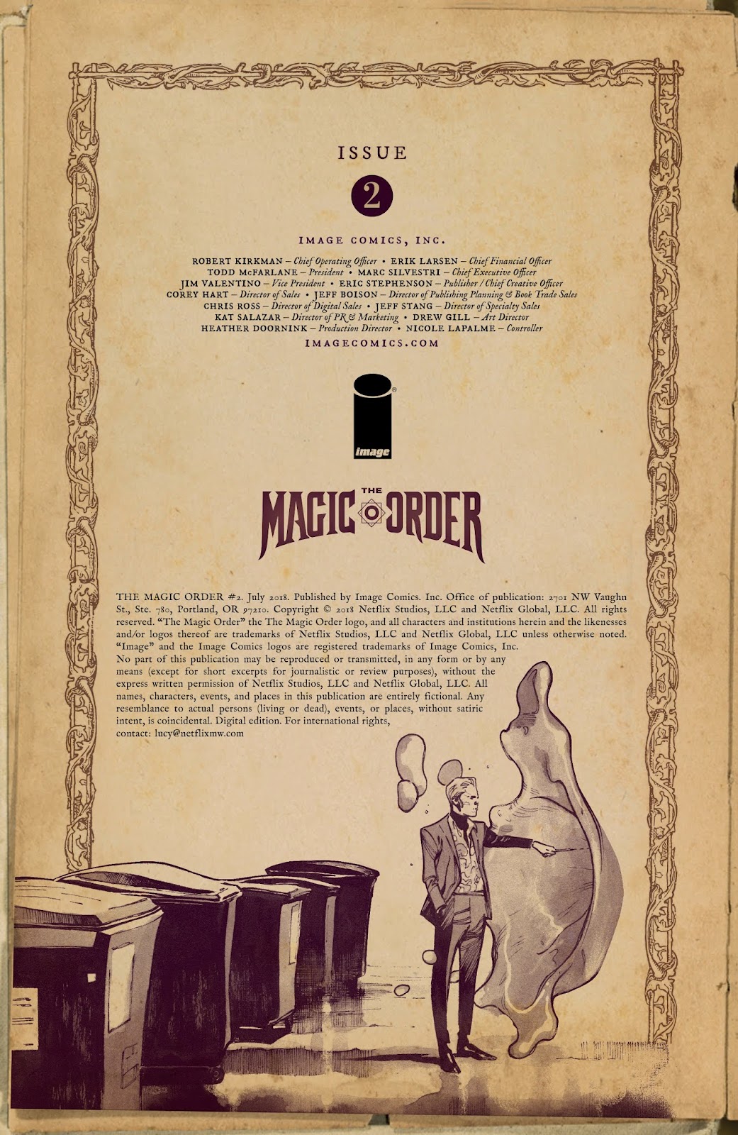 The Magic Order issue 2 - Page 2