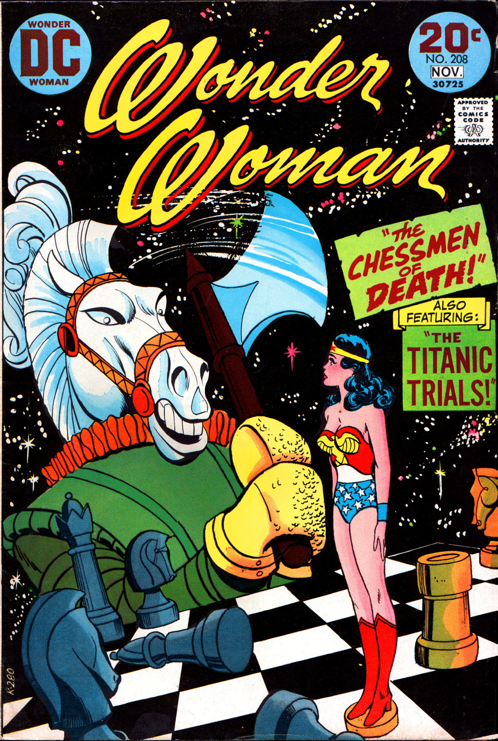 Read online Wonder Woman (1942) comic -  Issue #208 - 1