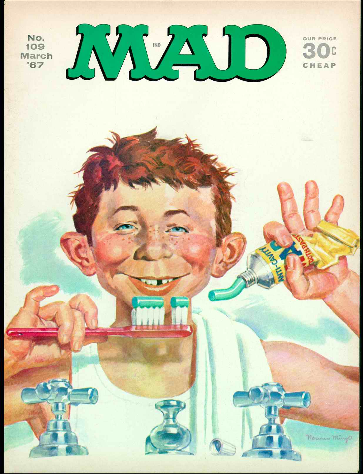 Read online MAD comic -  Issue #109 - 1