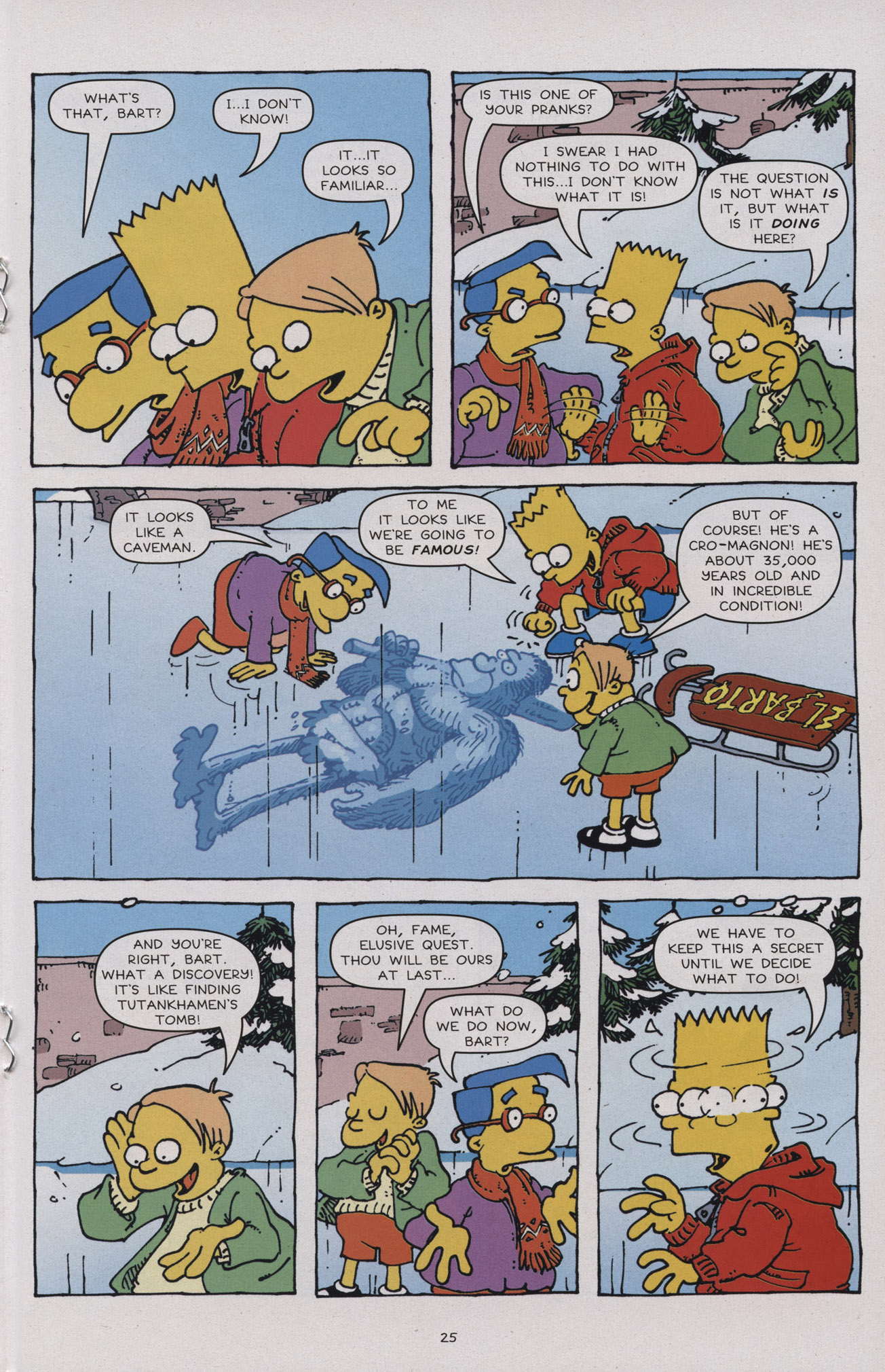 Read online The Simpsons Winter Wingding comic -  Issue #6 - 27