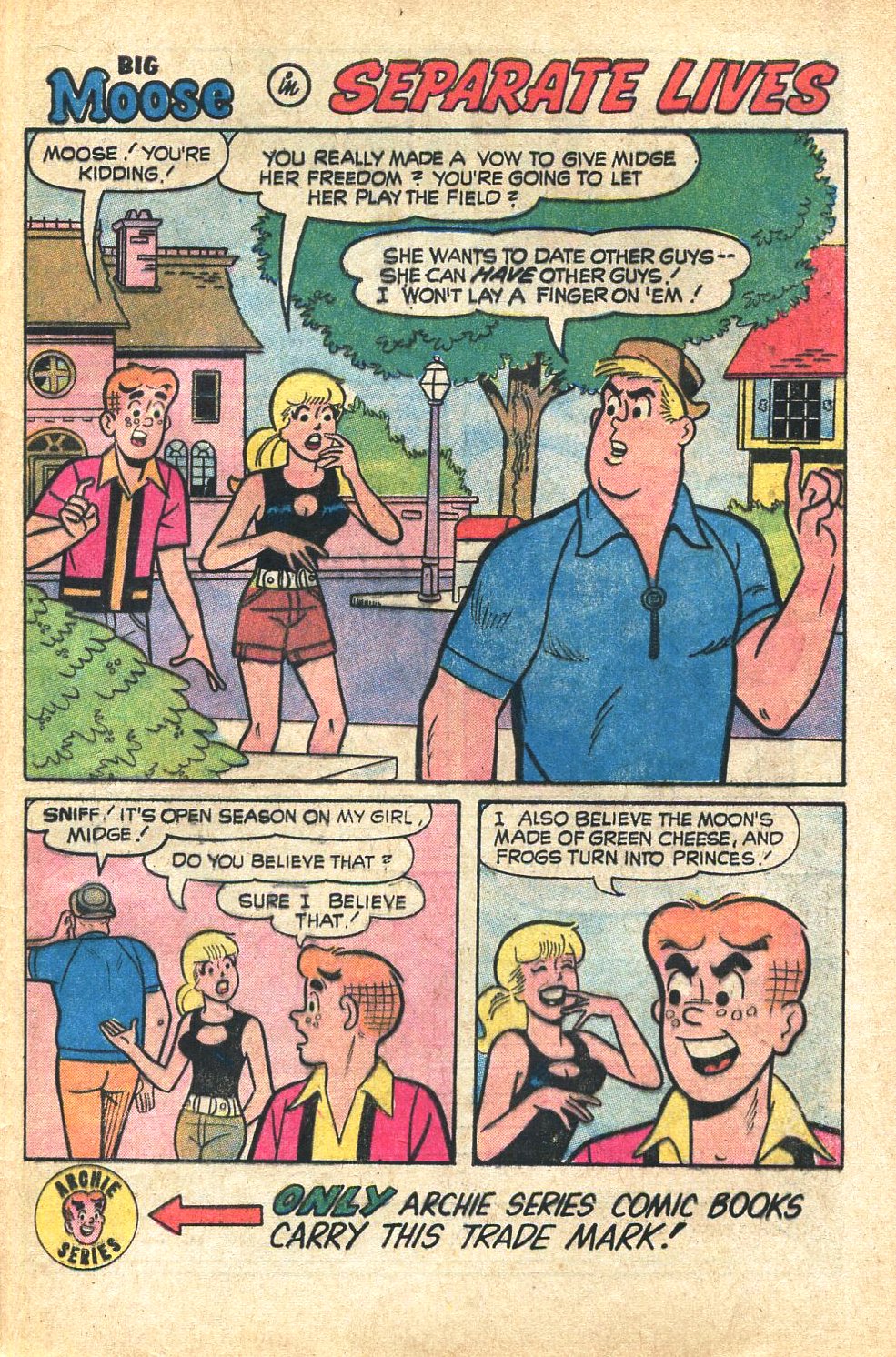 Read online Archie's TV Laugh-Out comic -  Issue #20 - 45