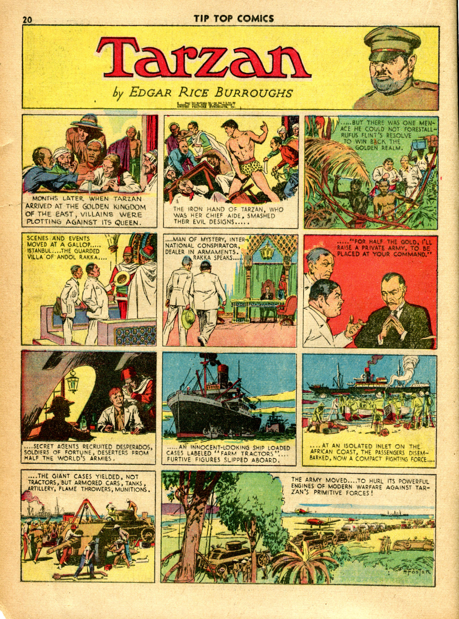Read online Tip Top Comics comic -  Issue #55 - 22