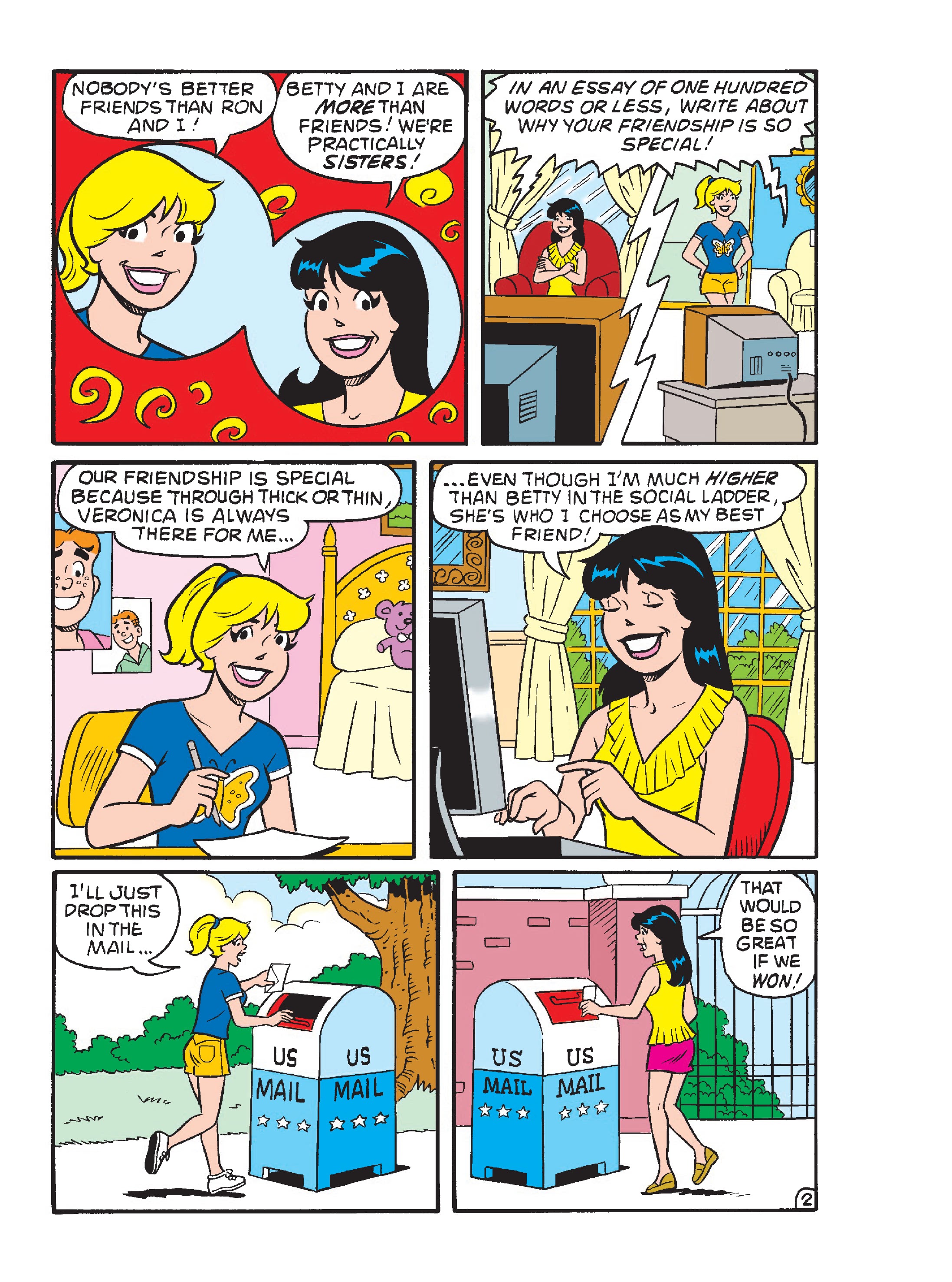 Read online Betty & Veronica Friends Double Digest comic -  Issue #283 - 125