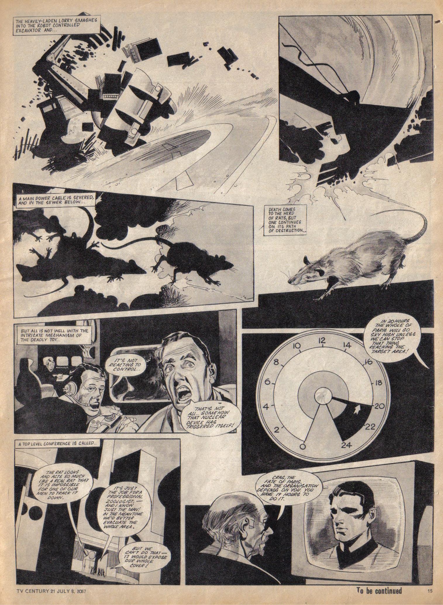 Read online TV Century 21 (TV 21) comic -  Issue #129 - 14