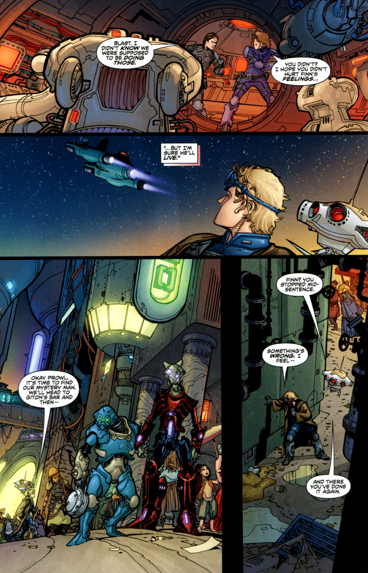 Read online Star Wars: Invasion - Rescues comic -  Issue #6 - 17