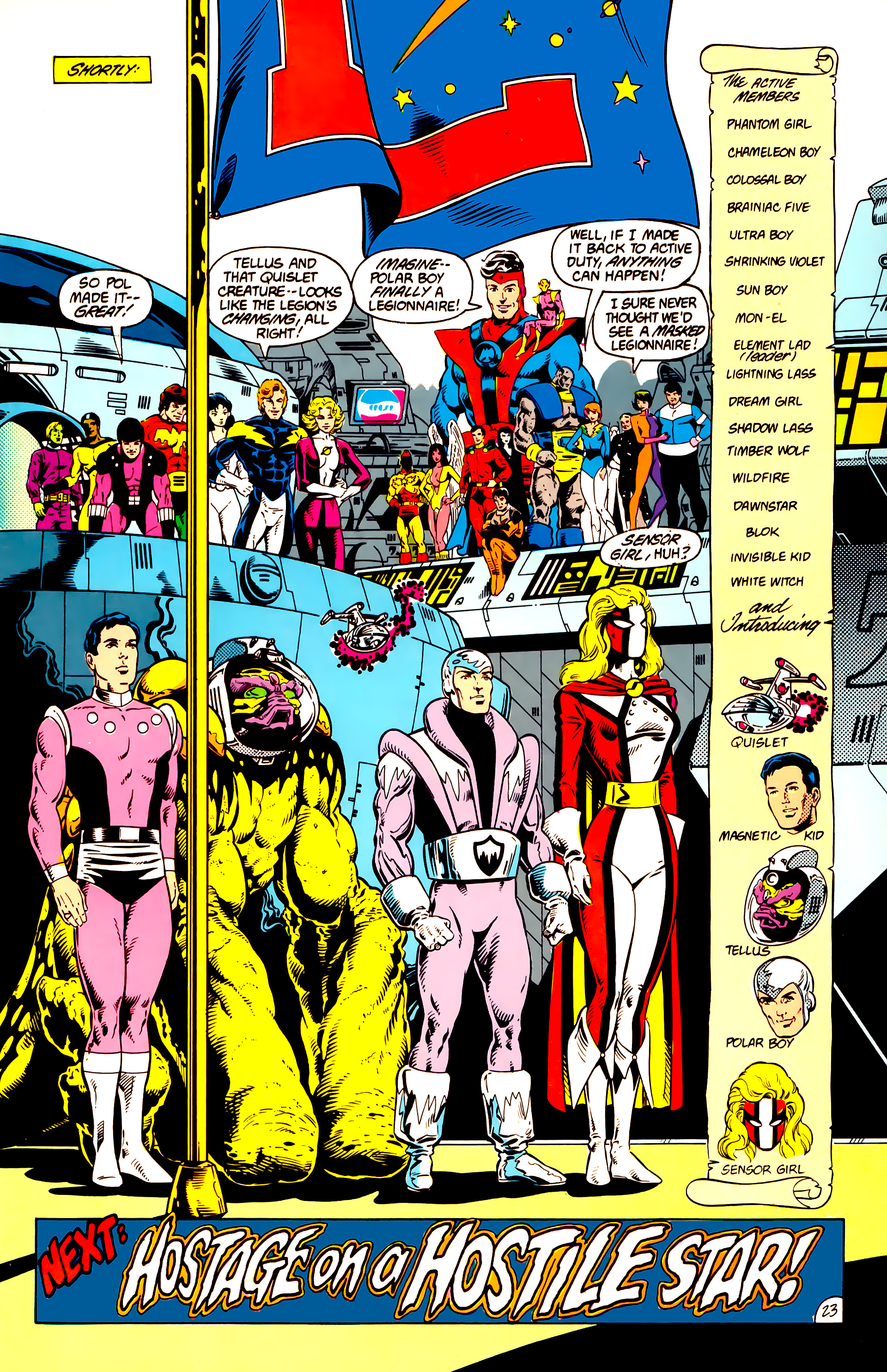 Read online Legion of Super-Heroes (1984) comic -  Issue #14 - 24