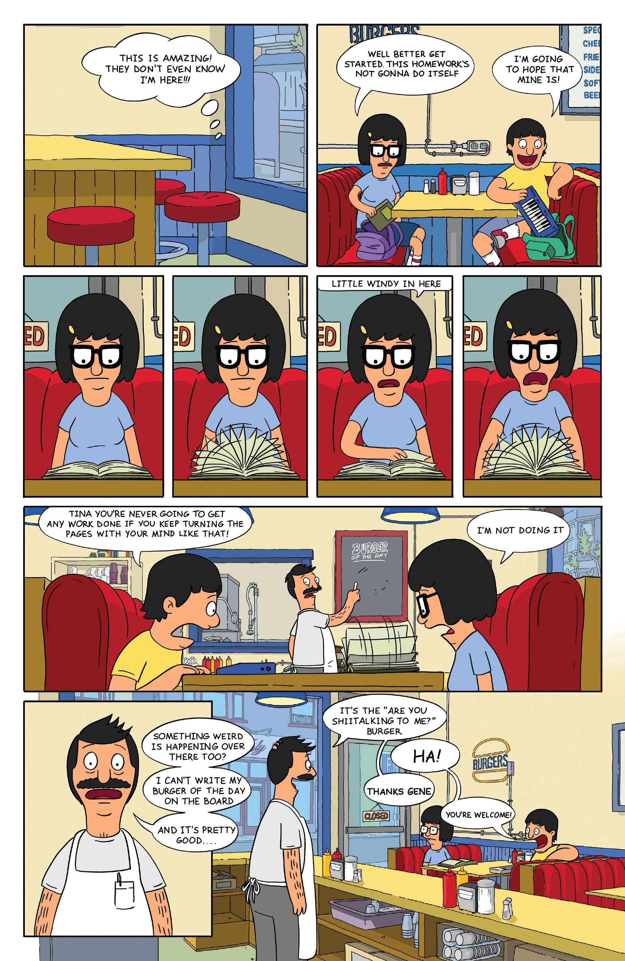 Read online Bob's Burgers (2014) comic -  Issue #4 - 14