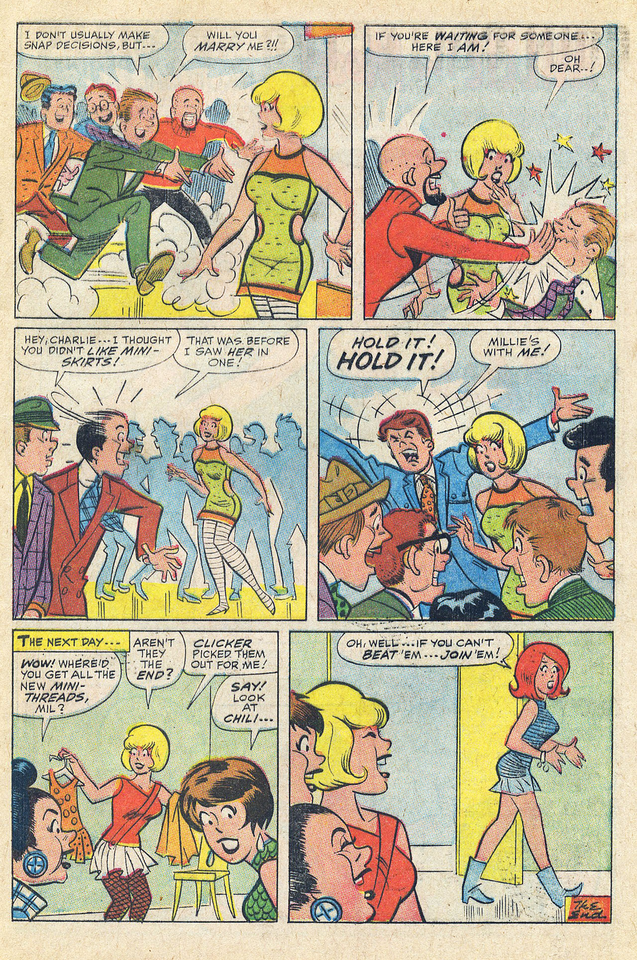 Read online Millie the Model comic -  Issue #156 - 9