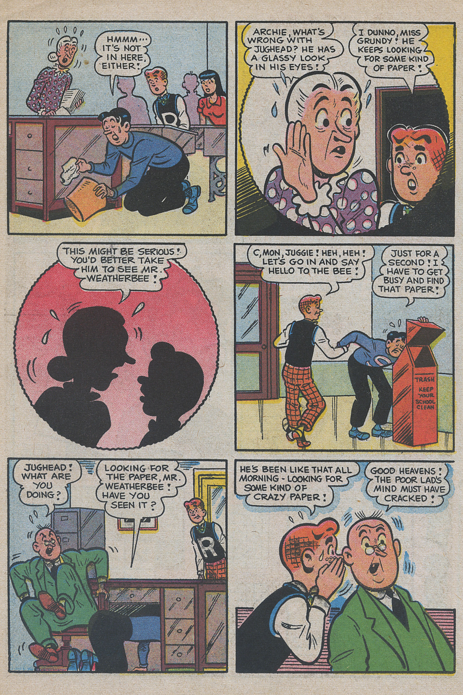 Read online Archie's Pal Jughead comic -  Issue #21 - 25