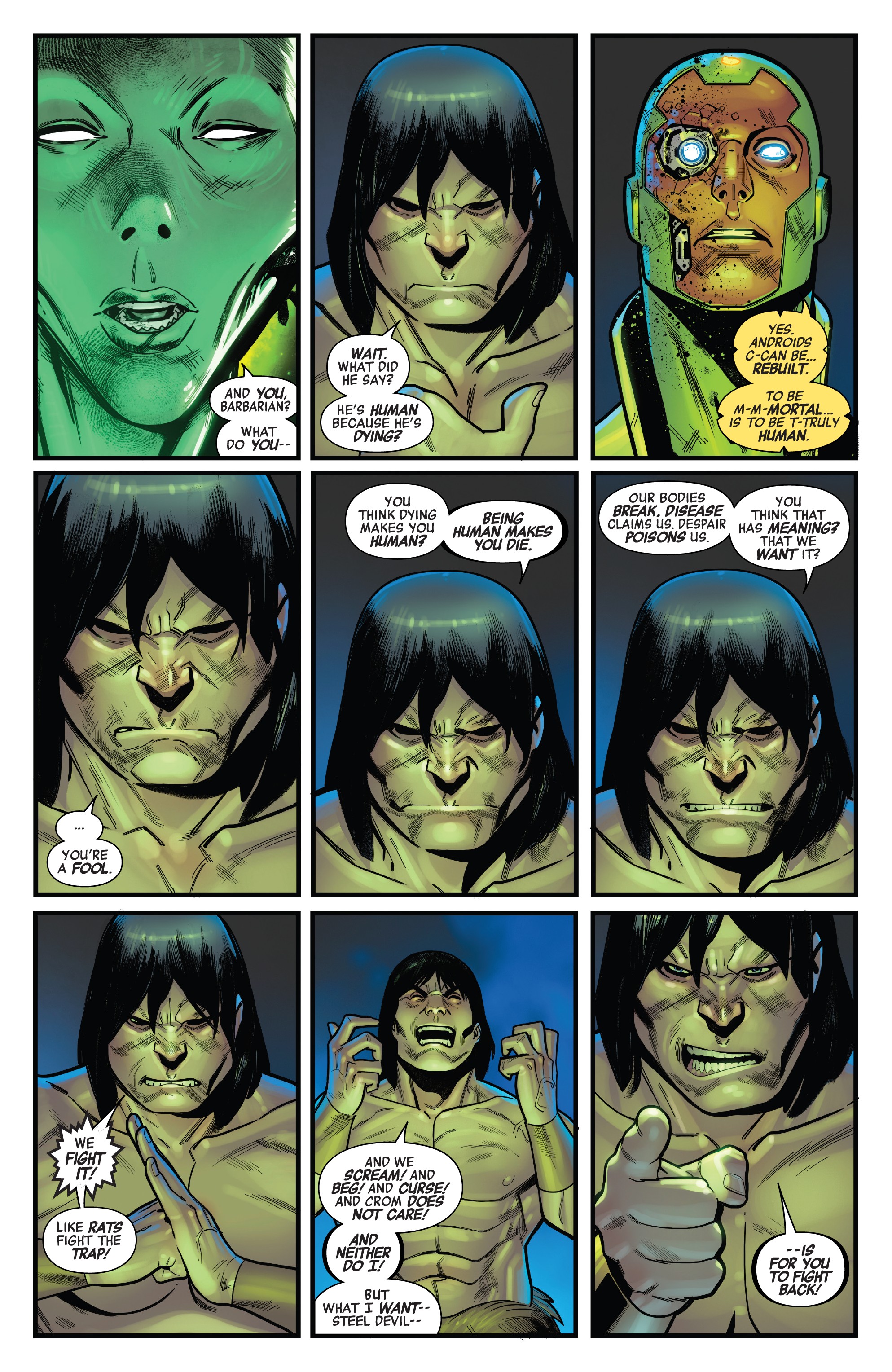 Read online Avengers No Road Home comic -  Issue #9 - 9