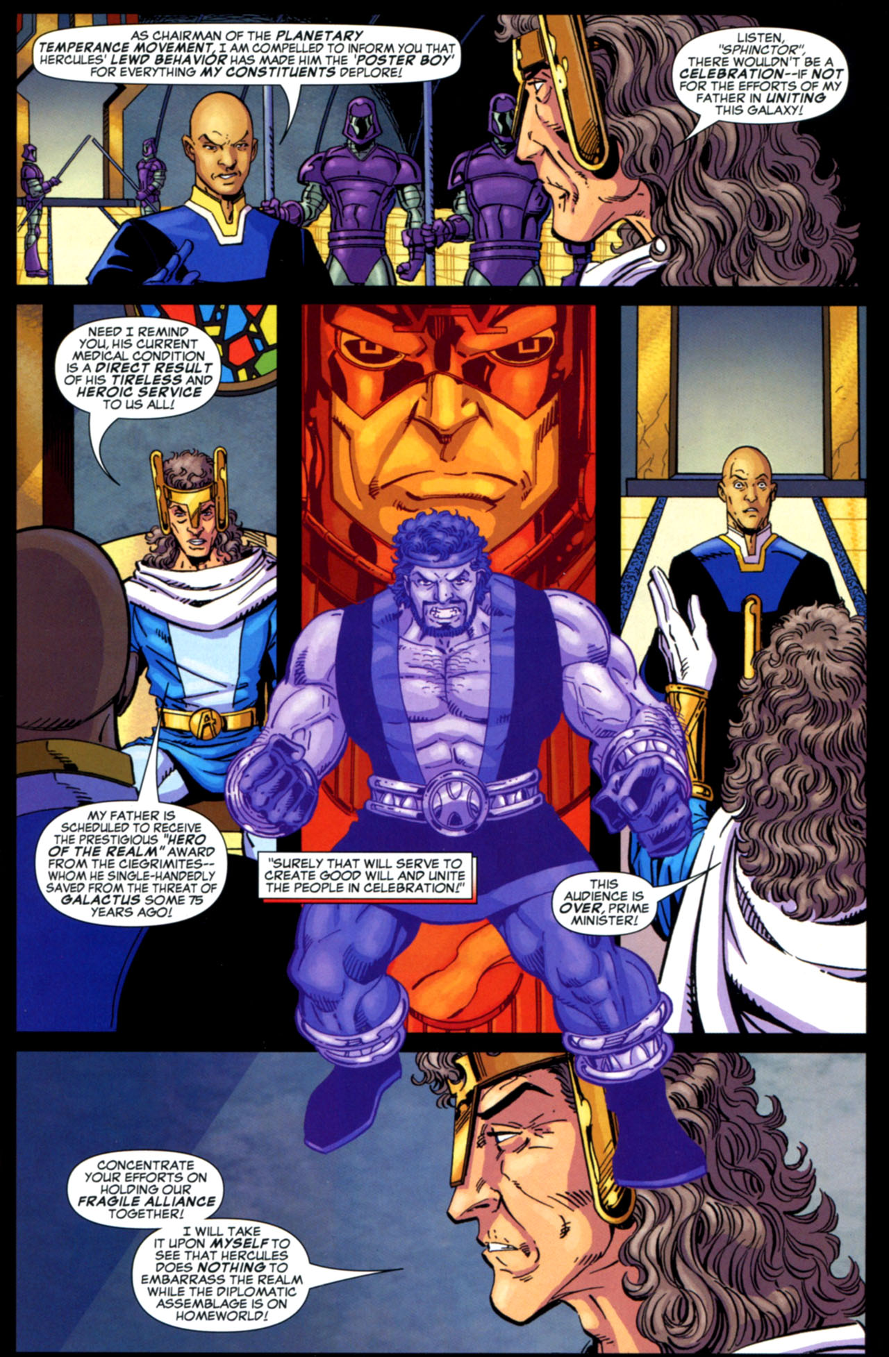 Read online Hercules: Twilight of a God comic -  Issue #1 - 8