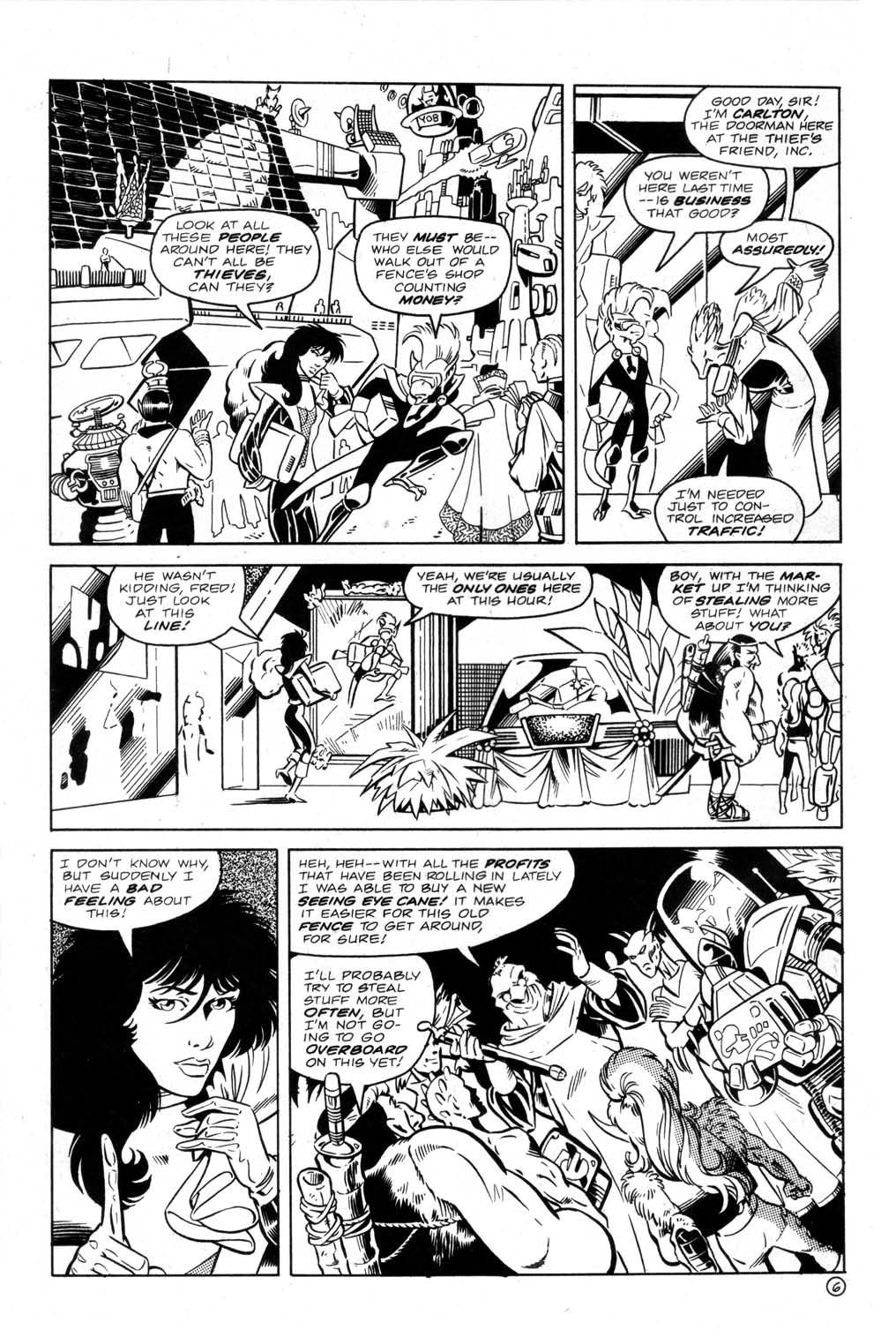 Aristocratic Xtraterrestrial Time-Traveling Thieves issue 4 - Page 8