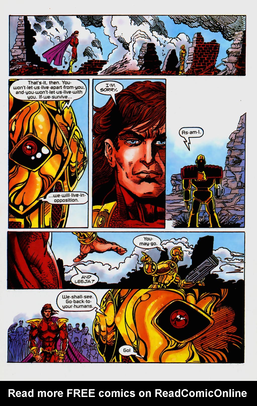 Read online Magnus Robot Fighter (1991) comic -  Issue #47 - 20