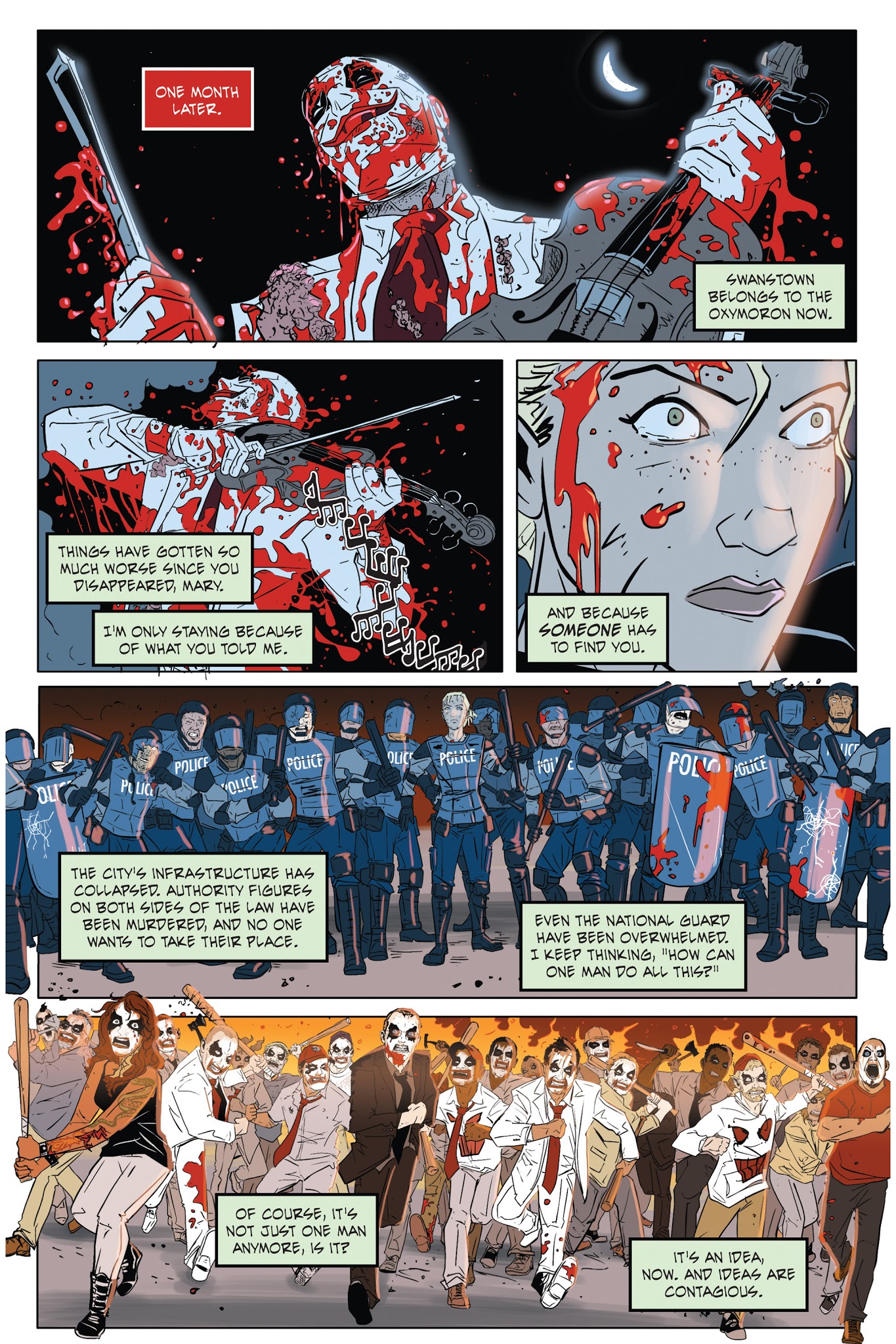 Read online Oxymoron: The Loveliest Nightmare comic -  Issue #4 - 4
