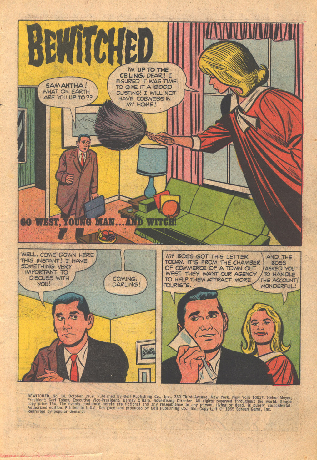 Read online Bewitched comic -  Issue #14 - 3