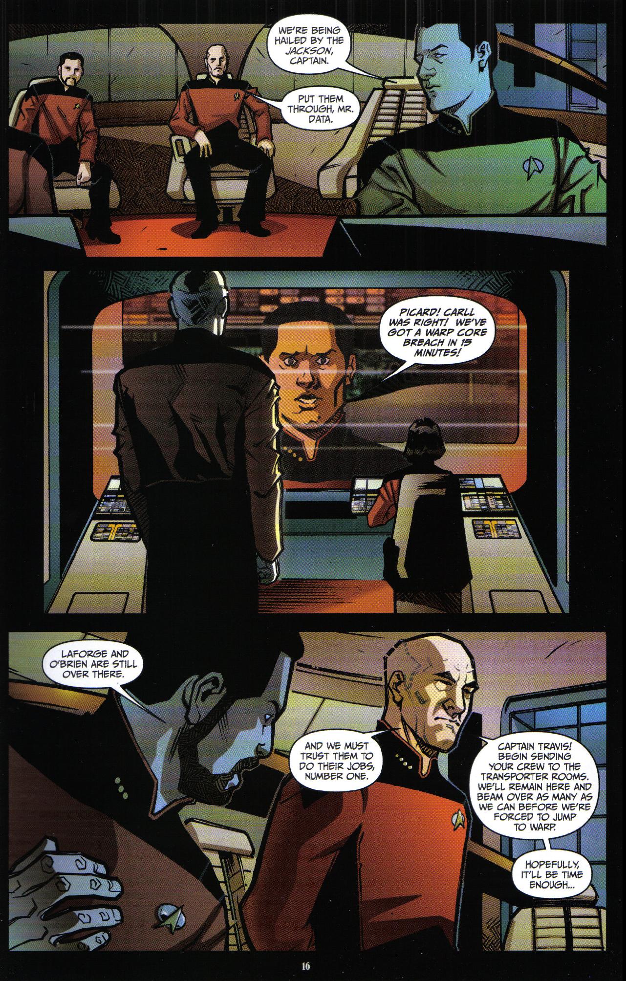 Star Trek: The Next Generation: Intelligence Gathering Issue #3 #3 - English 18
