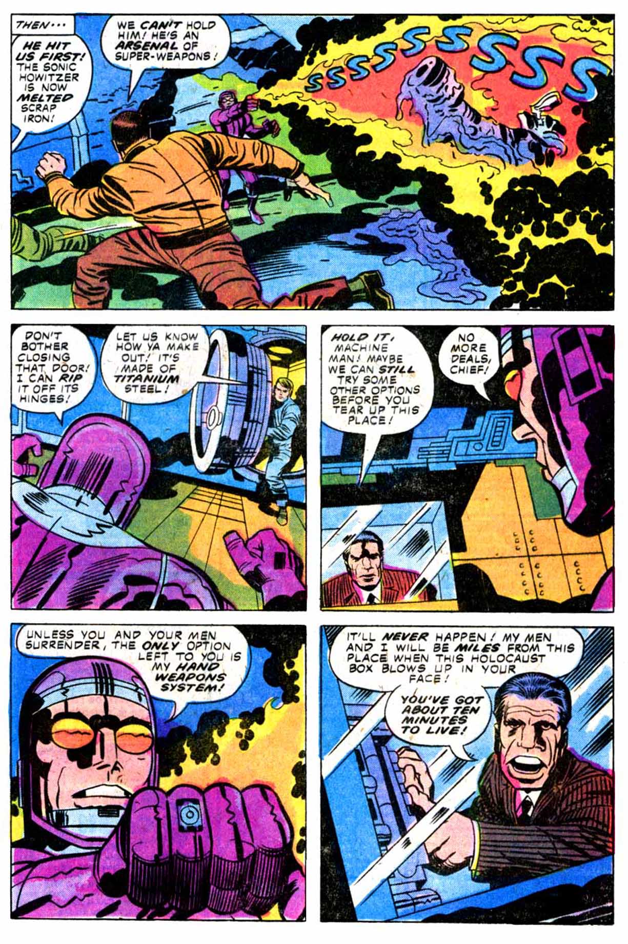 Read online Machine Man (1978) comic -  Issue #8 - 14