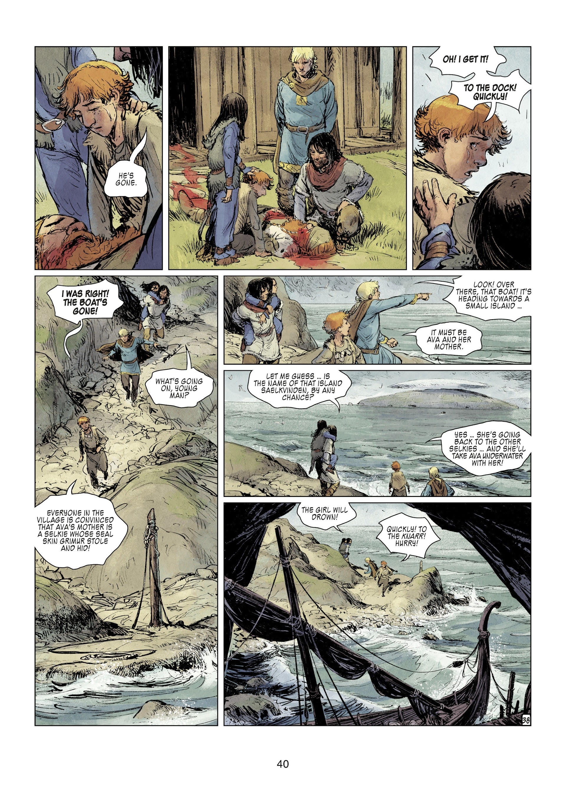 Read online Thorgal comic -  Issue #30 - 42