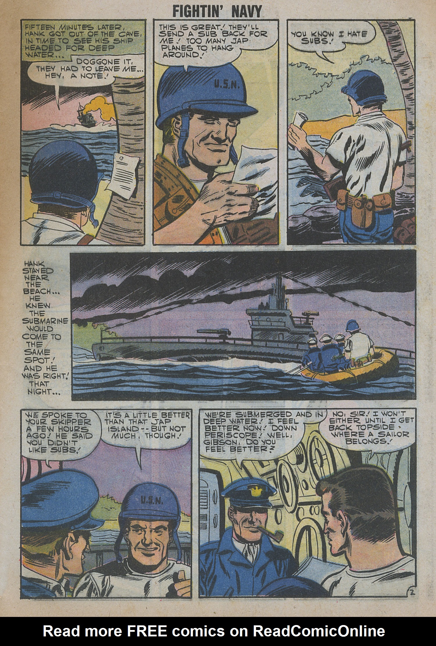 Read online Fightin' Navy comic -  Issue #82 - 55