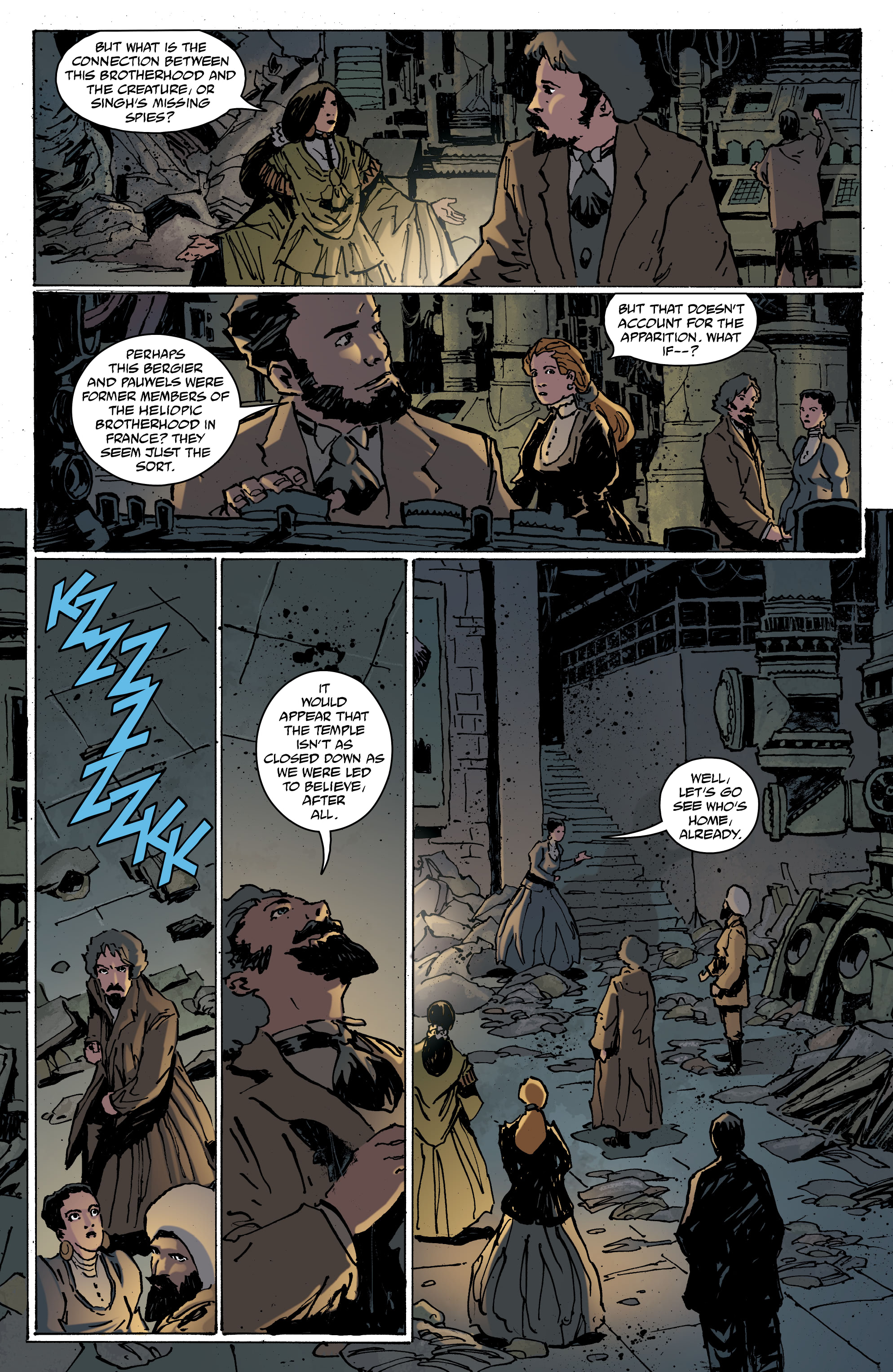 Read online Hellboy: The Silver Lantern Club comic -  Issue #5 - 14
