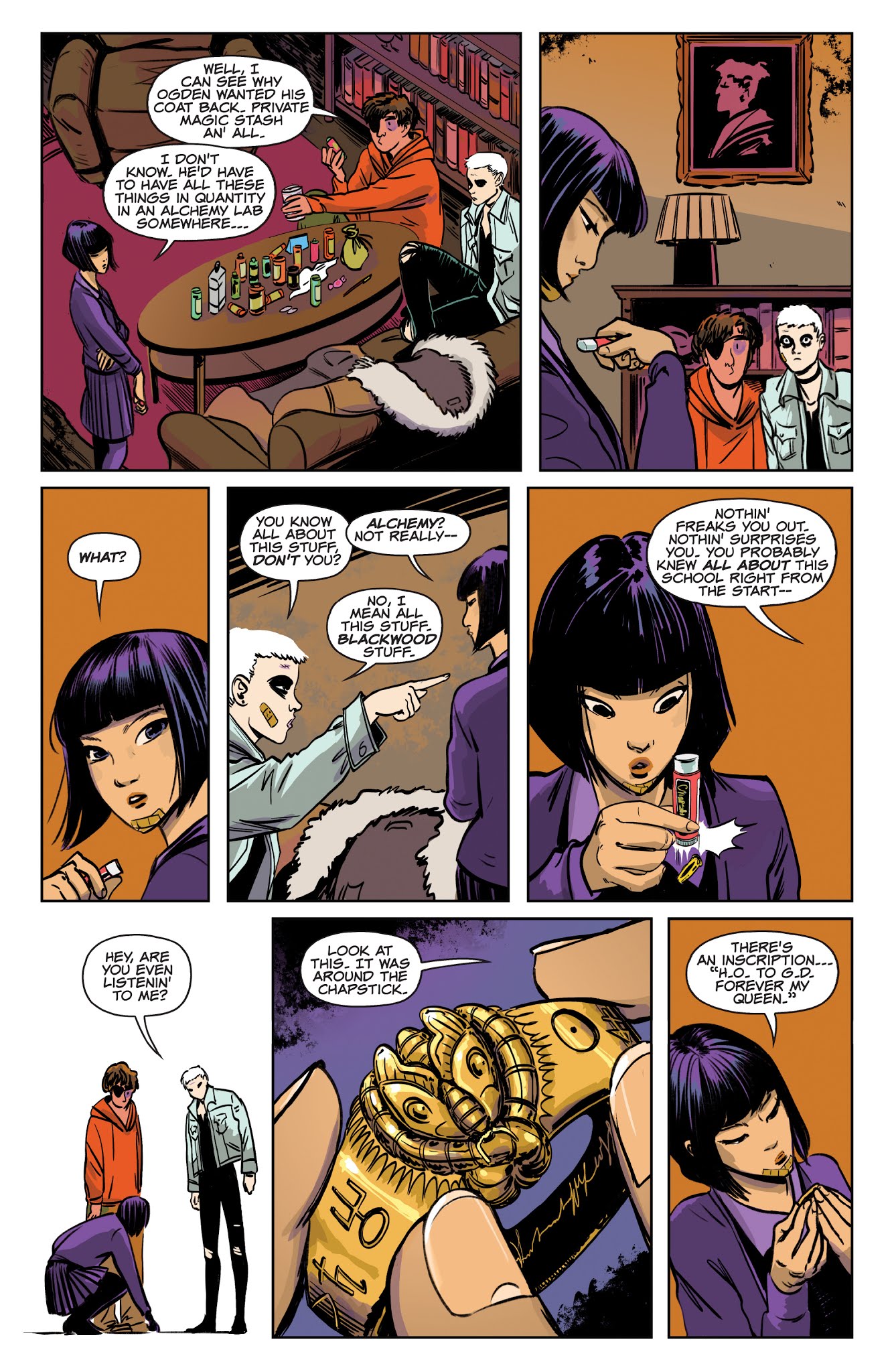 Read online Blackwood comic -  Issue #3 - 22