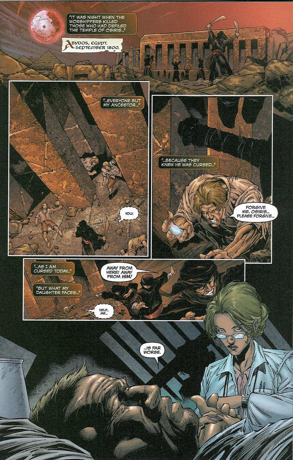 Read online Cursed comic -  Issue #1 - 4