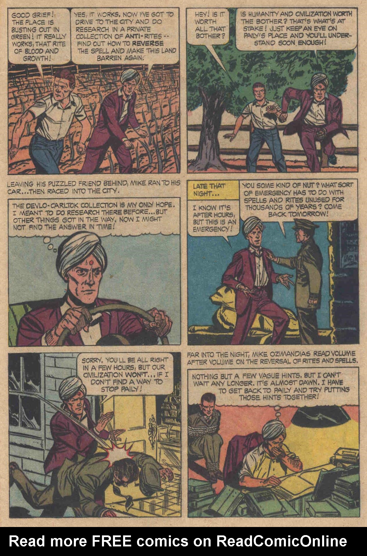 Read online Brain Boy (1962) comic -  Issue #6 - 33
