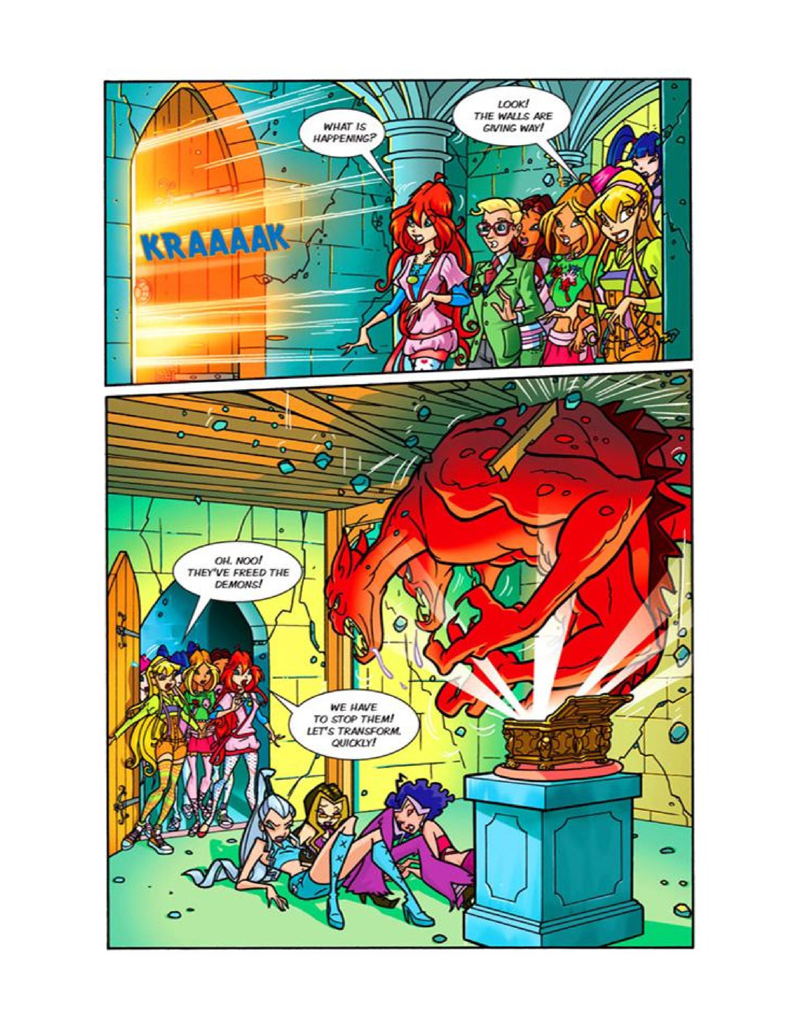 Read online Winx Club Comic comic -  Issue #54 - 37