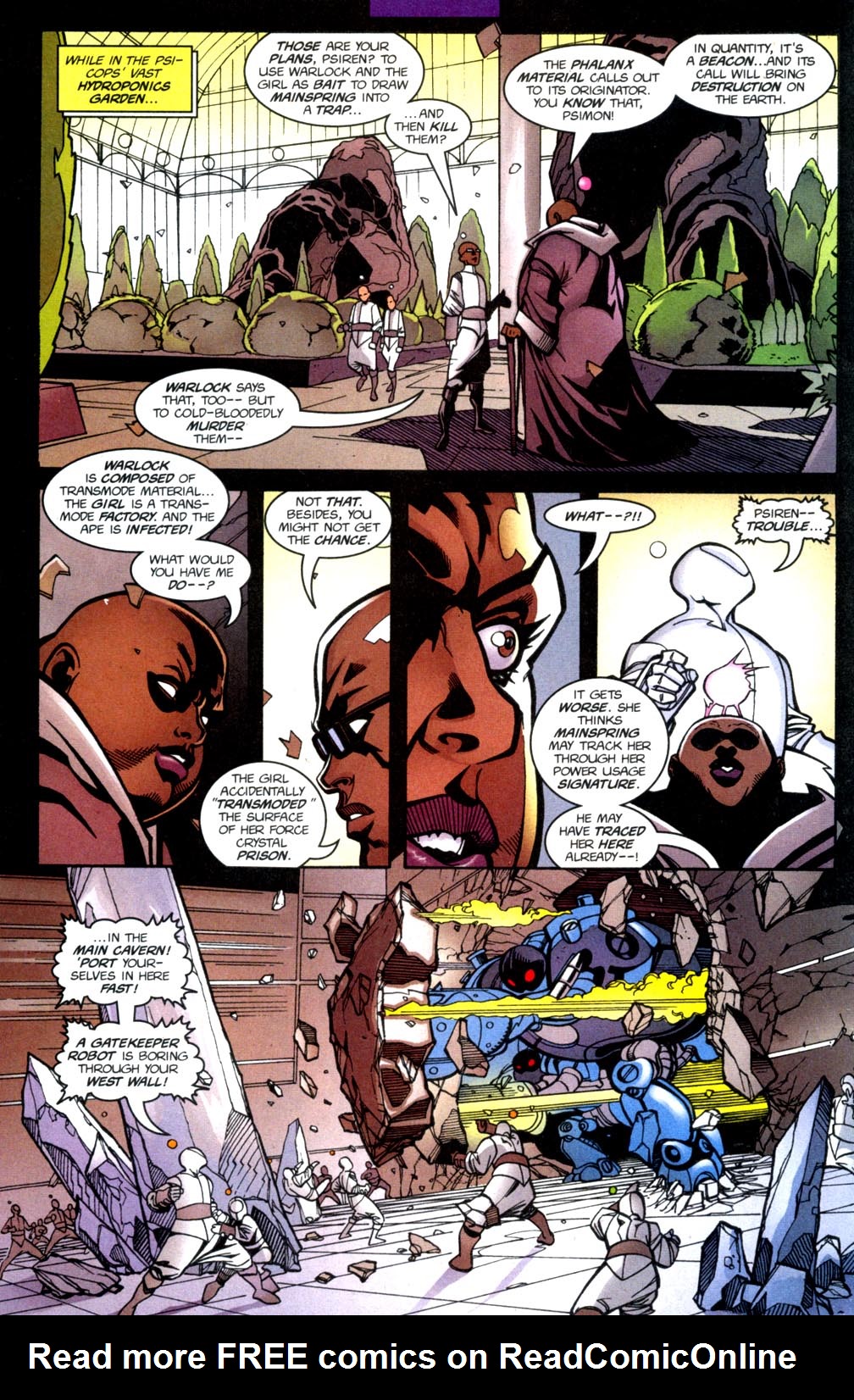 Read online Warlock (1999) comic -  Issue #3 - 11