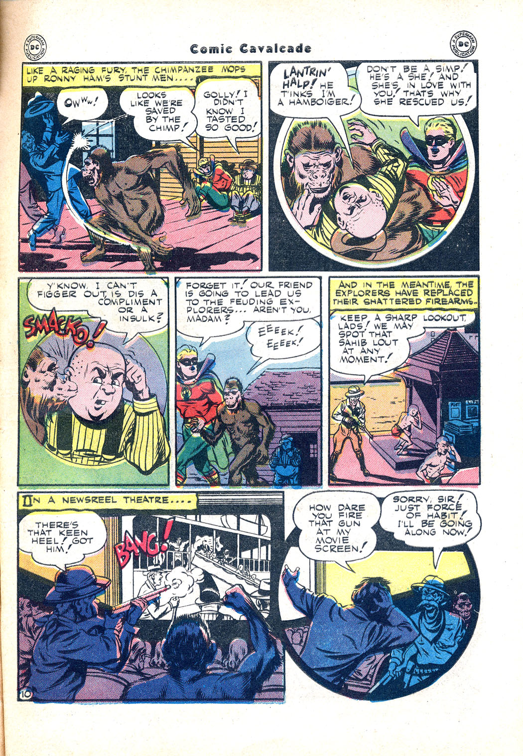 Read online Comic Cavalcade comic -  Issue #14 - 71