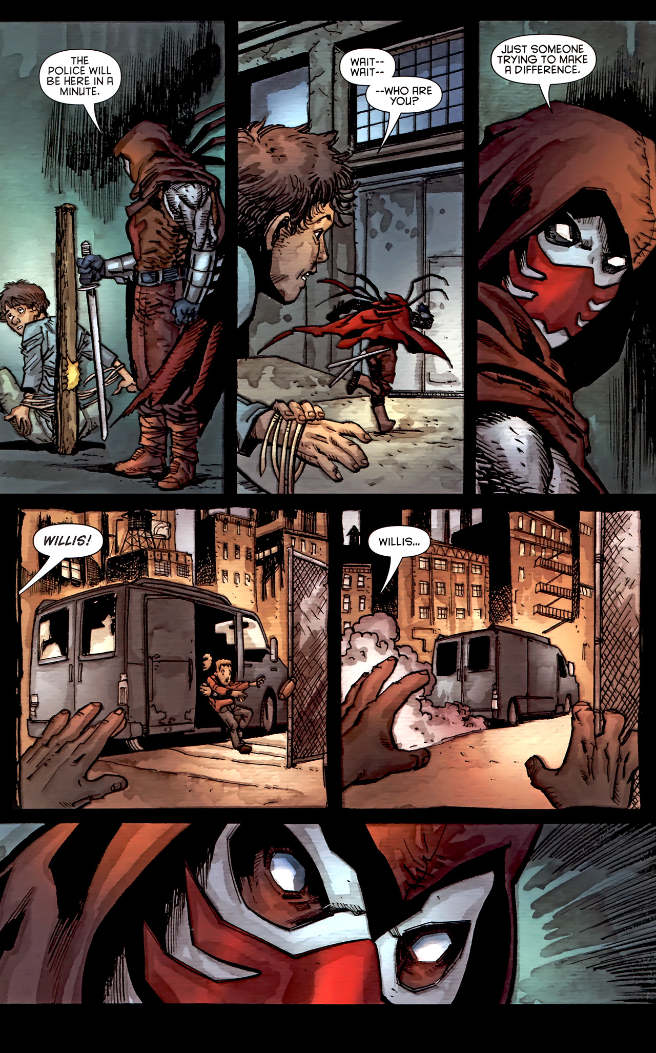 Read online Azrael (2009) comic -  Issue #7 - 21