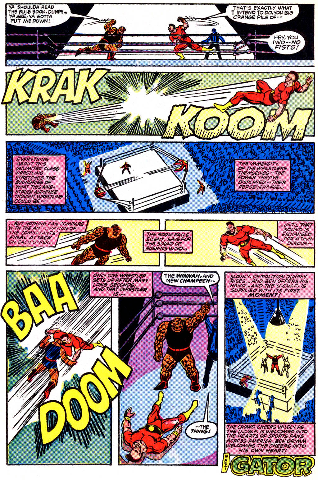 Read online The Thing comic -  Issue #28 - 23
