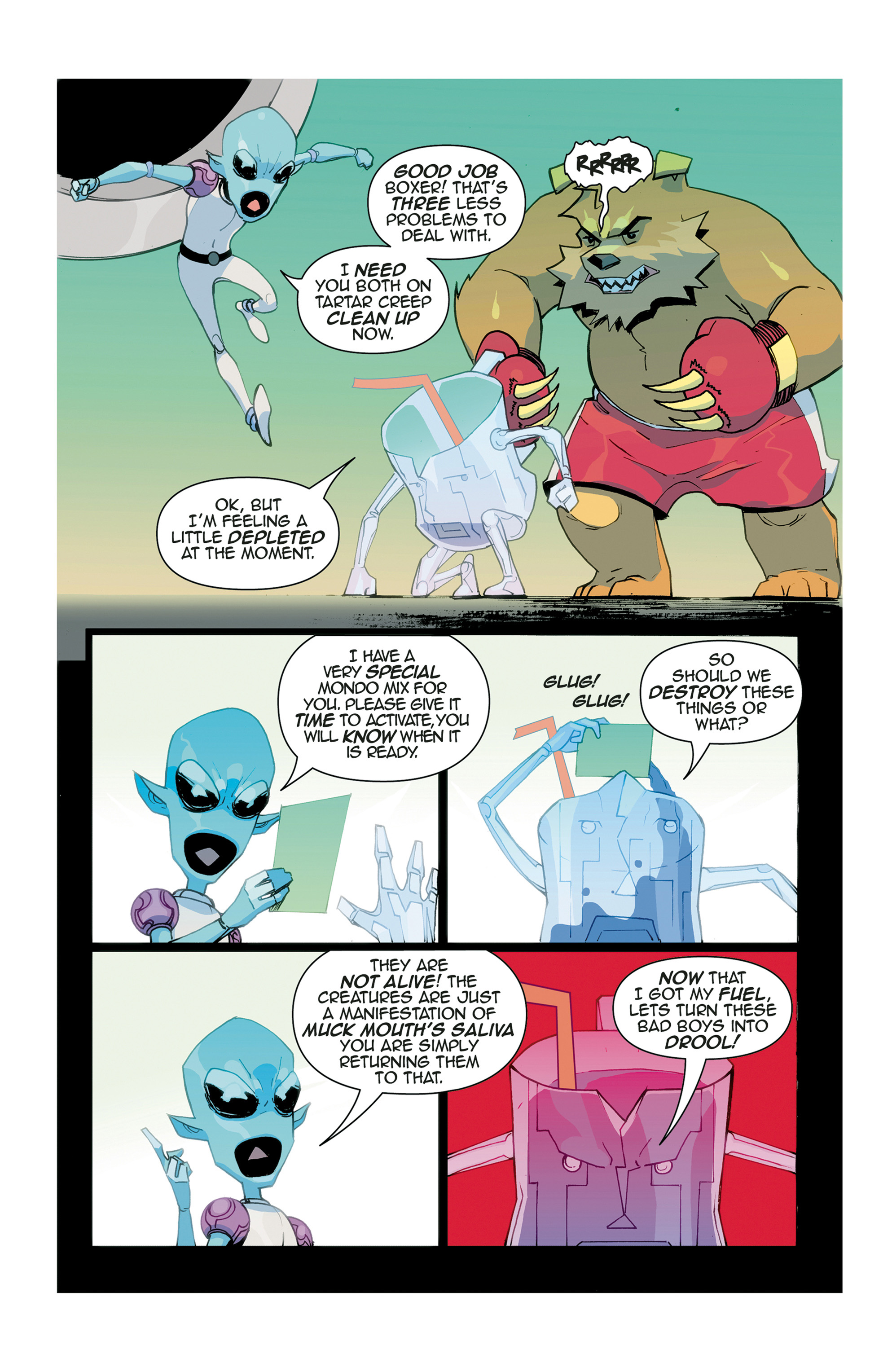 Read online The Mighty Mascots comic -  Issue #3 - 8