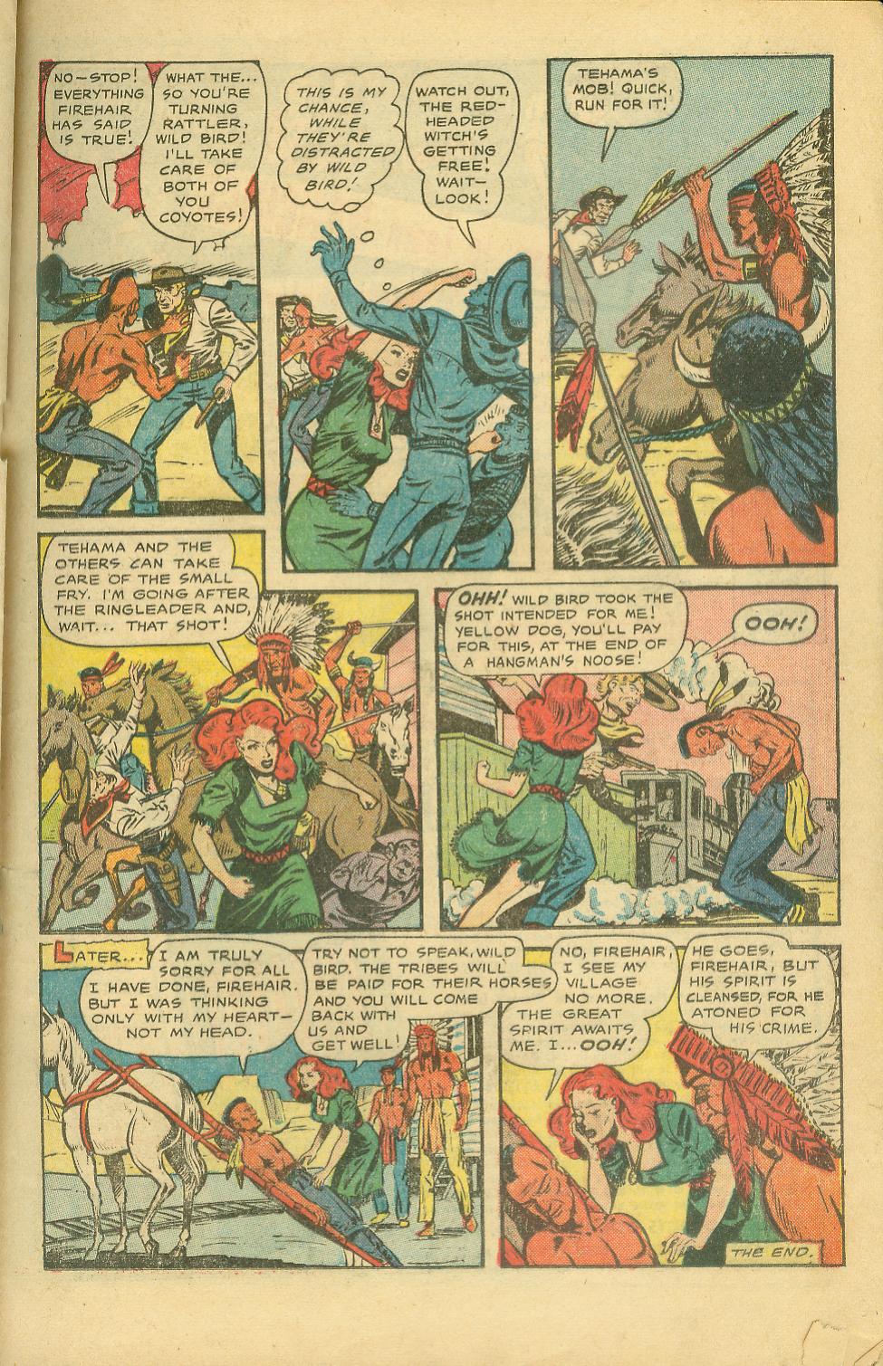 Read online Pioneer West Romances comic -  Issue #6 - 21