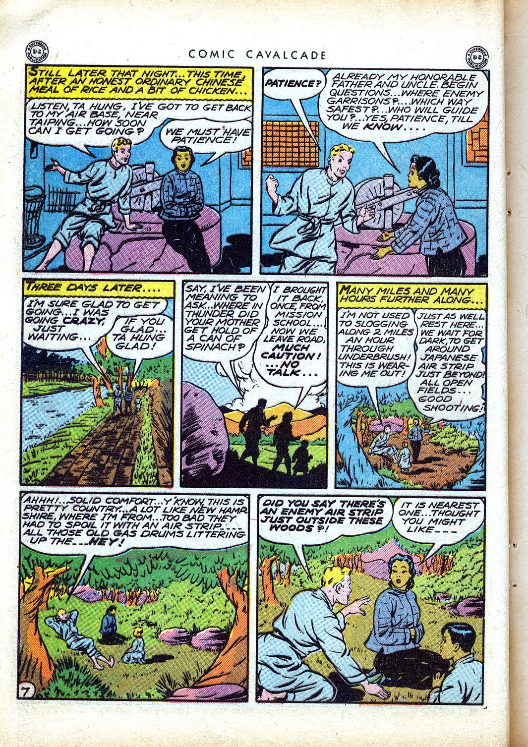 Read online Comic Cavalcade comic -  Issue #8 - 28