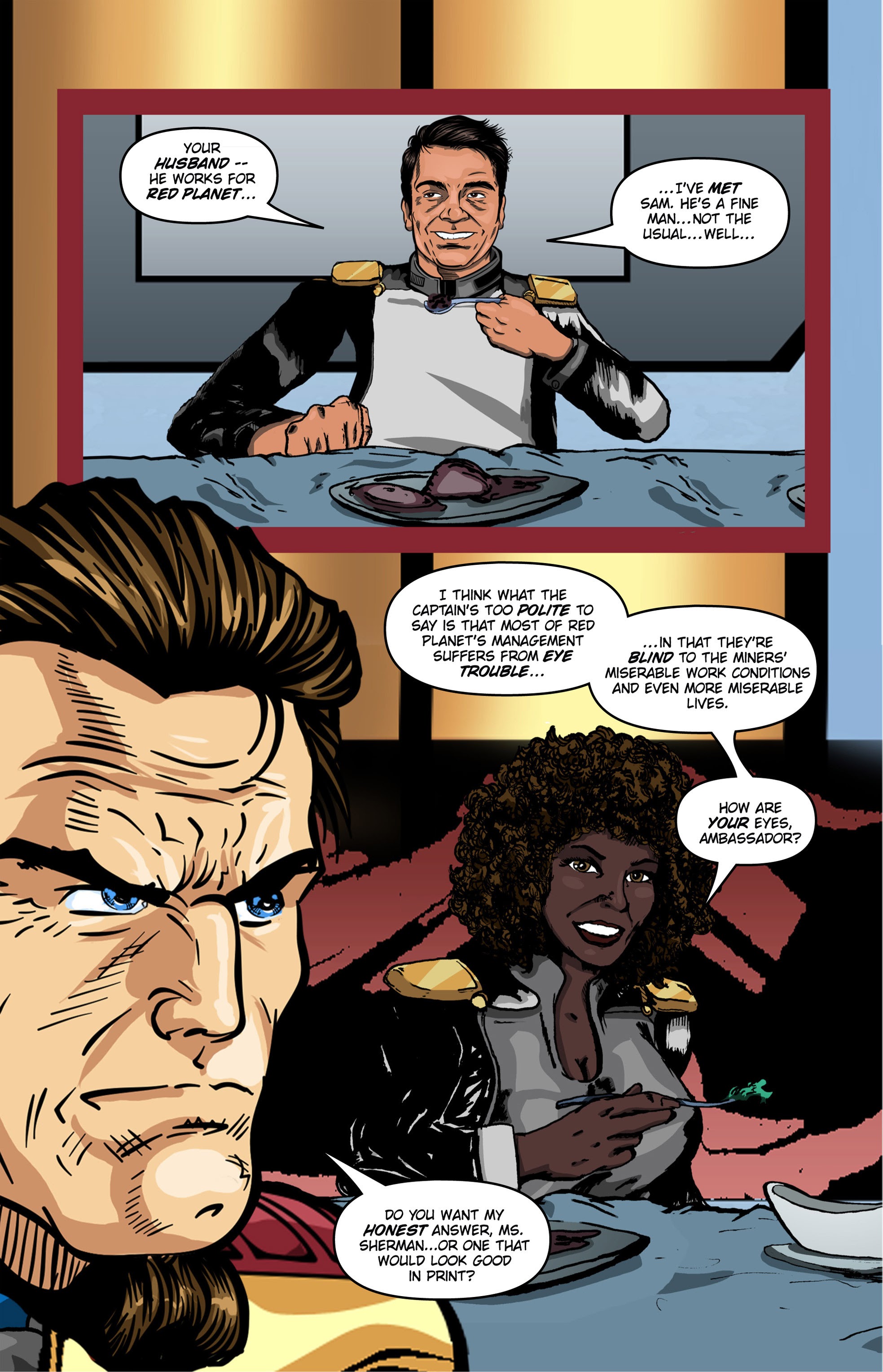 Read online William Shatner's Man O' War comic -  Issue #5 - 19