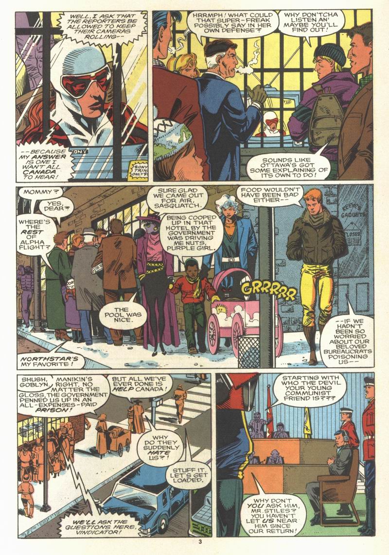 Read online Alpha Flight (1983) comic -  Issue #61 - 5