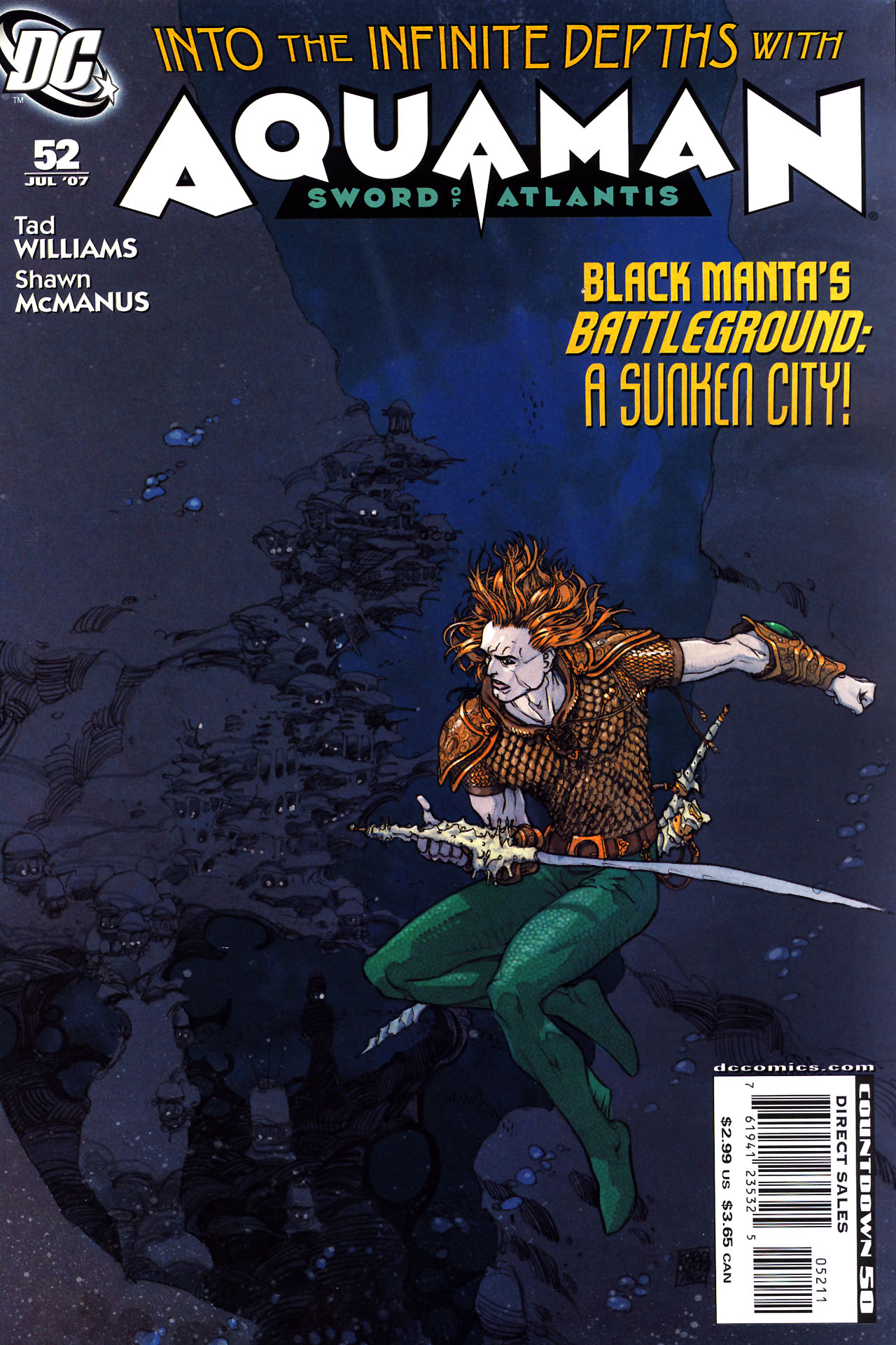 Read online Aquaman: Sword of Atlantis comic -  Issue #52 - 1