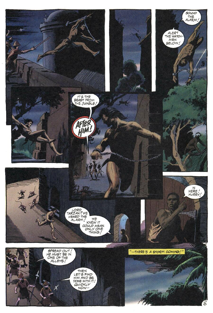 Read online Tarzan (1996) comic -  Issue #20 - 13