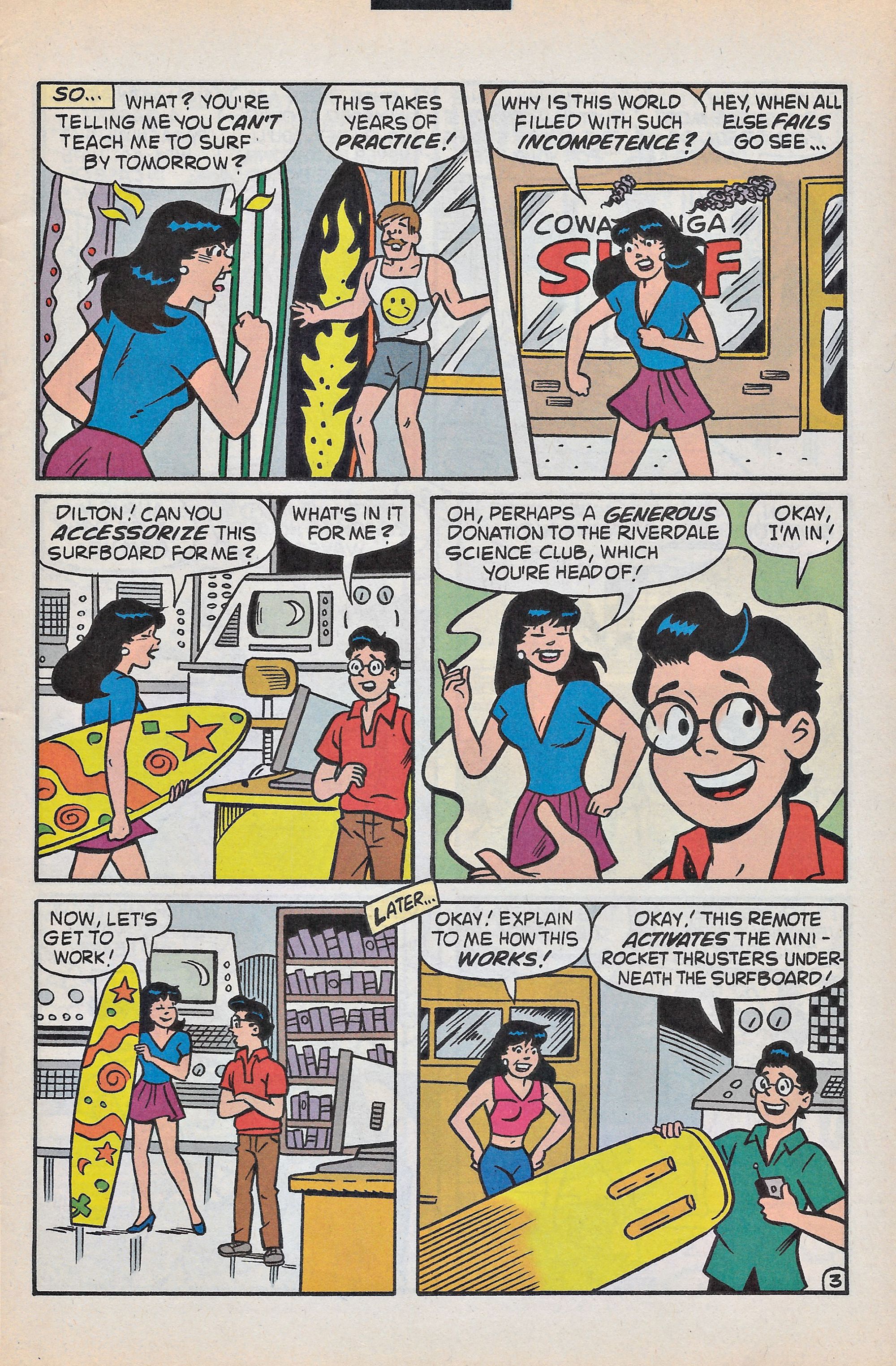 Read online Betty And Veronica: Summer Fun (1994) comic -  Issue #5 - 5