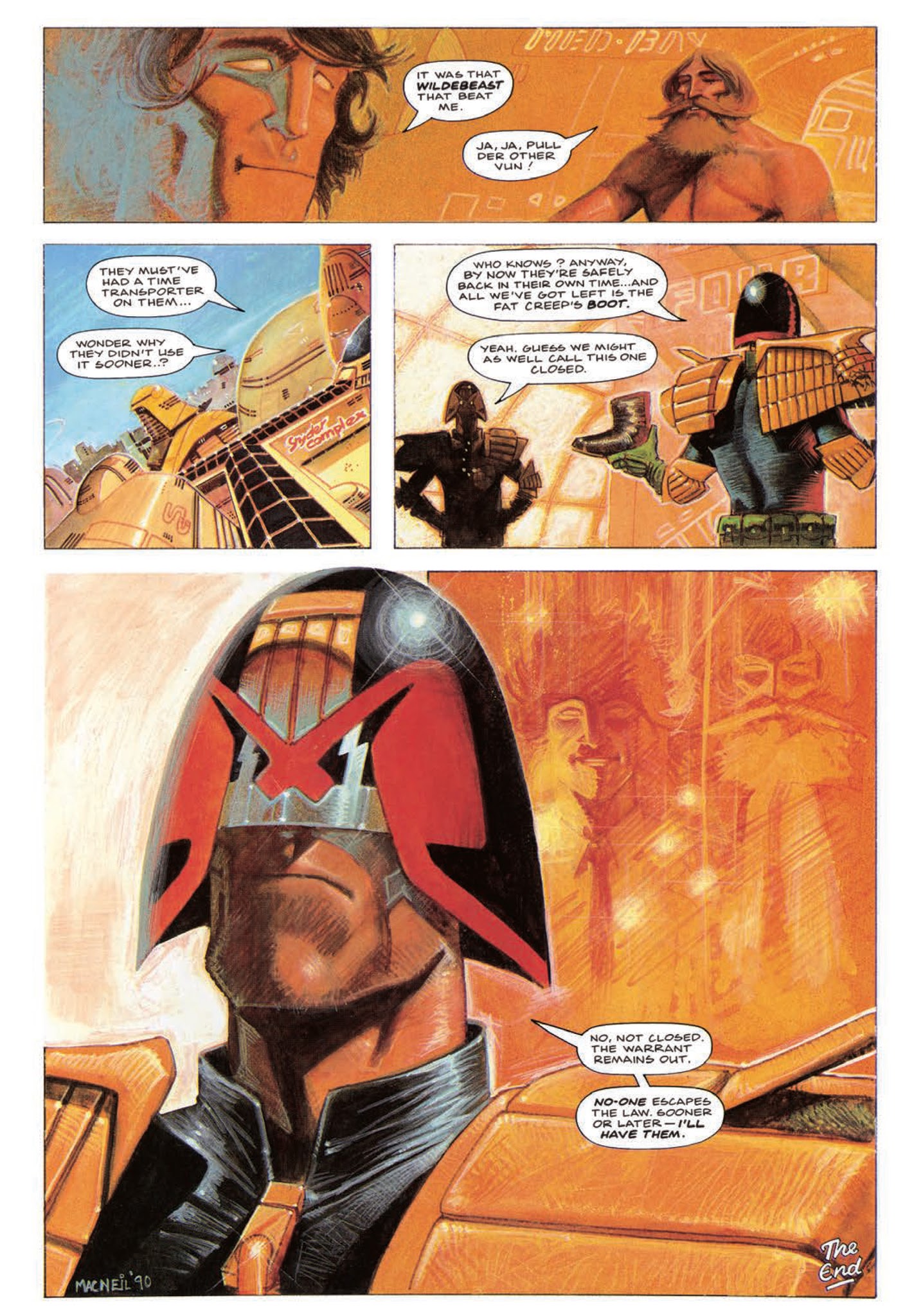 Read online Strontium Dog: The Final Solution comic -  Issue # TPB - 204