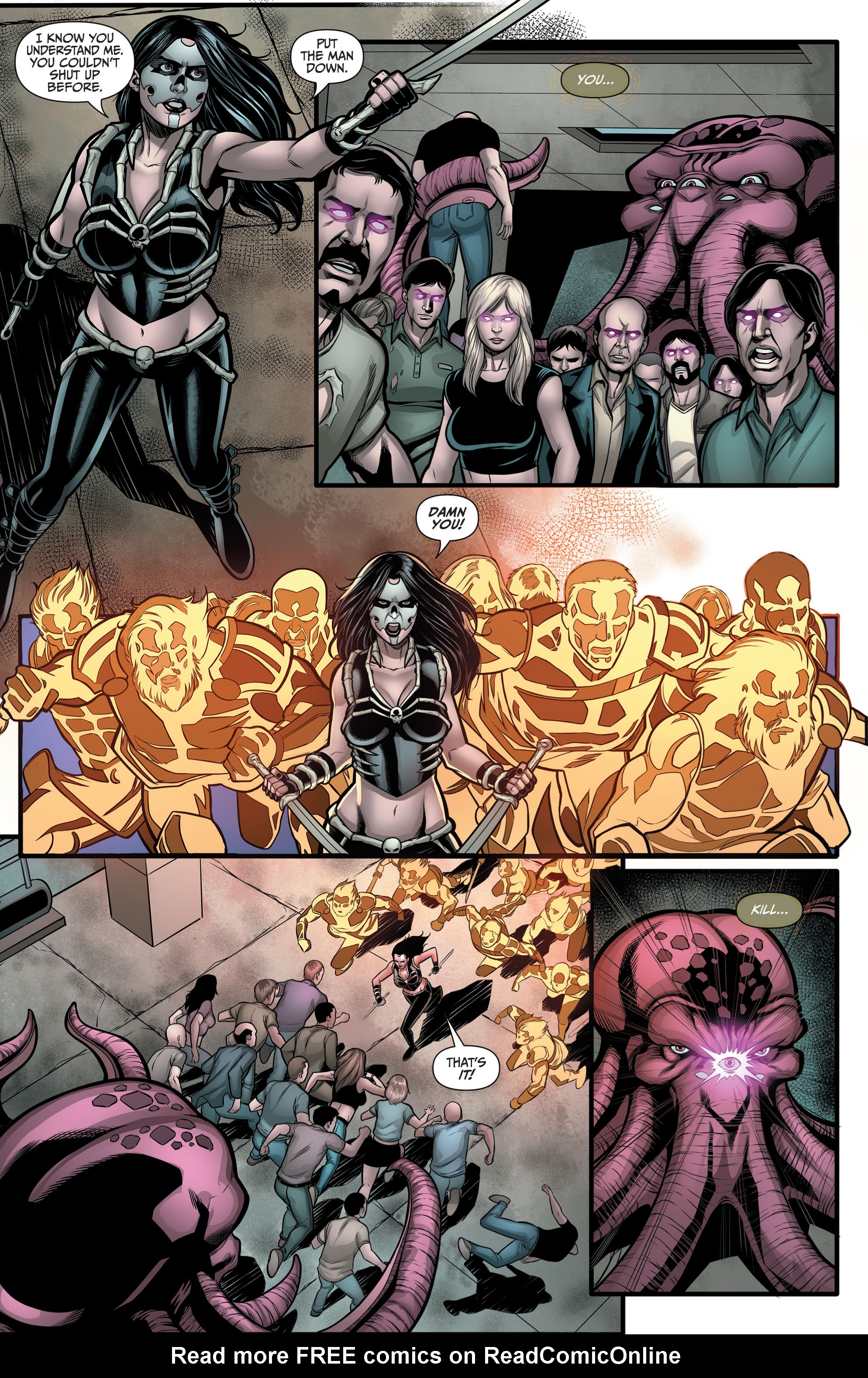 Read online Mystere Annual: Spawn of the Abyss comic -  Issue # Full - 43